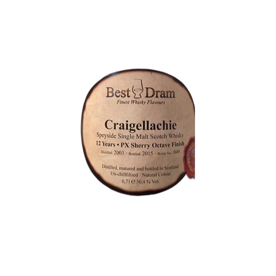 Craigellachie 2003 12 Years Single Malt Whisky 2