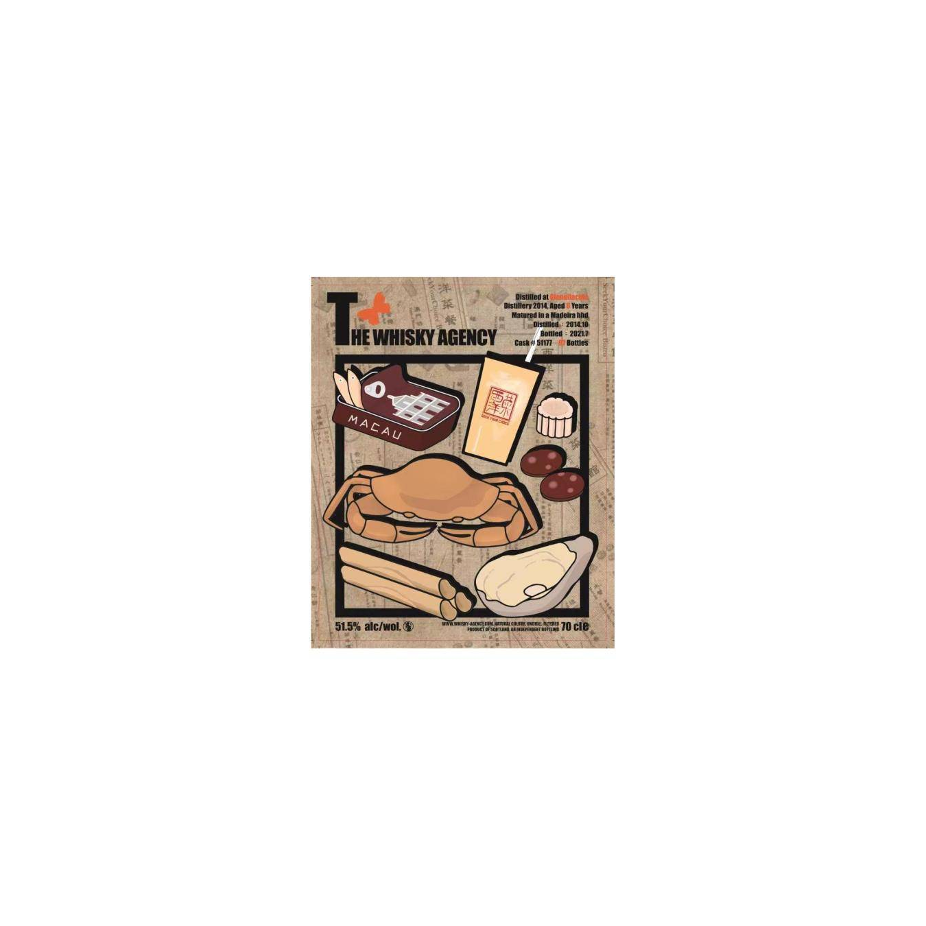 The GlenAllachie 2014 6 Years Single Malt Whisky 3
