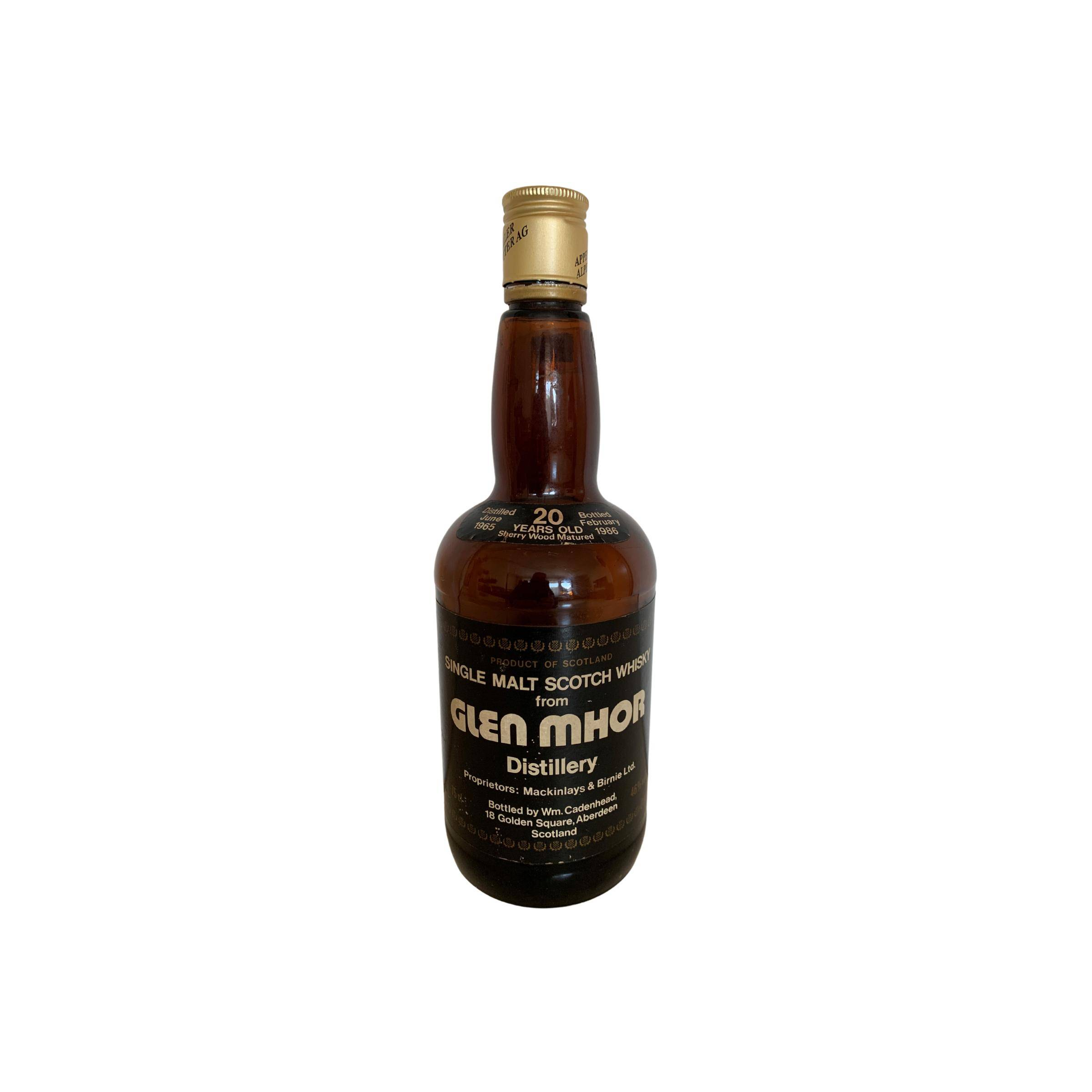 Glen Mhor 1965 20 Years Single Malt Whisky