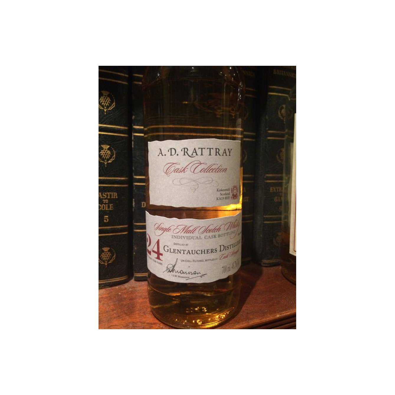 Glentauchers Individual Cask Bottling 1992 24 Years Single Malt Whisky 3