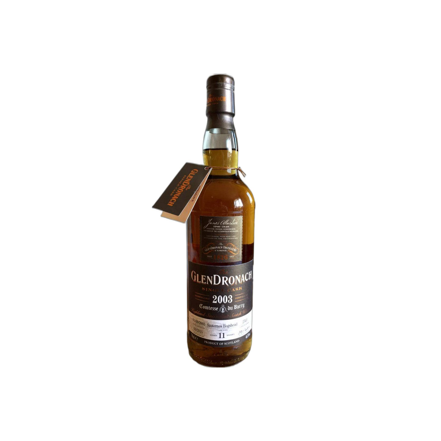GlenDronach Single Cask 2003 11 Years Single Malt Whisky