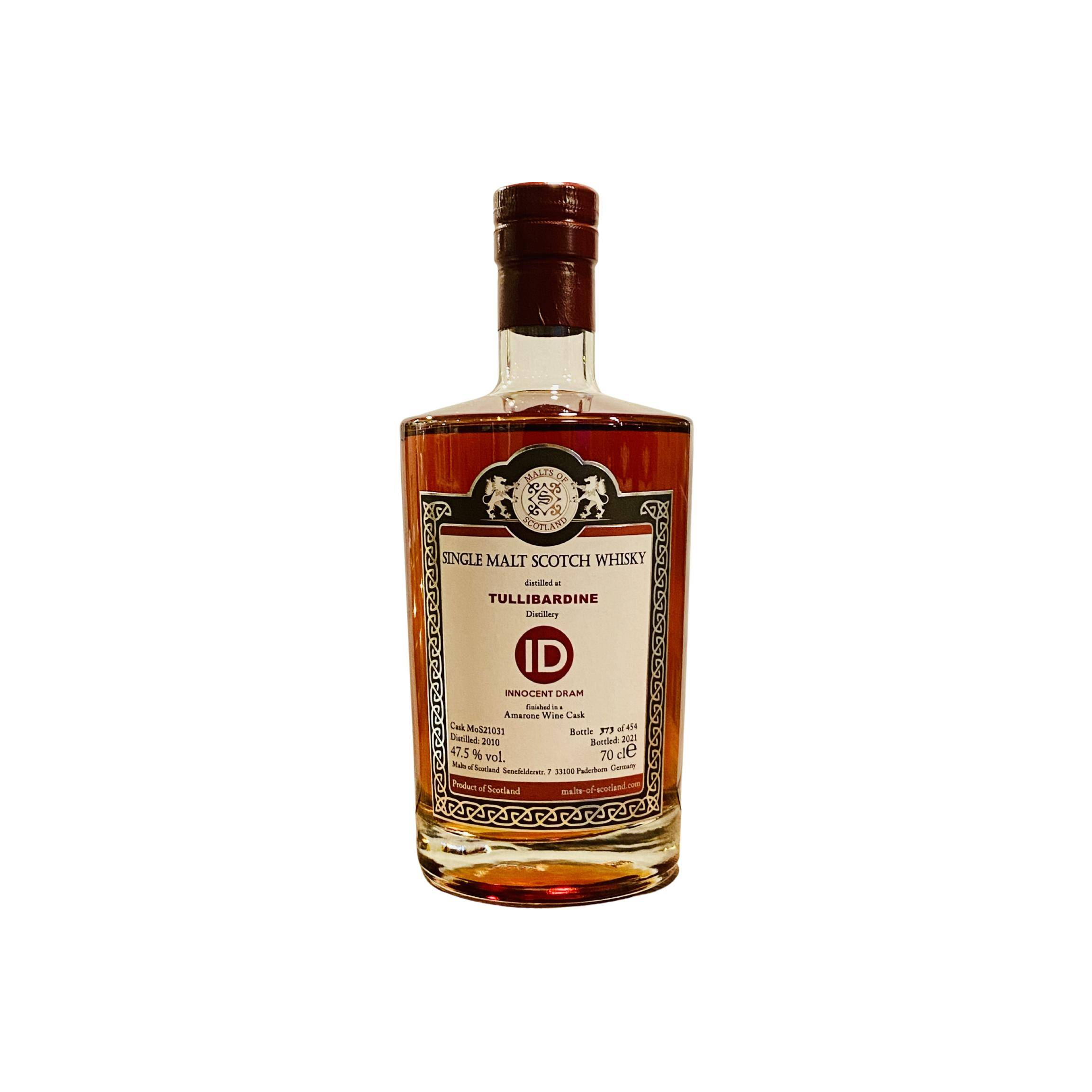 Tullibardine 2010 11 Years Single Malt Whisky