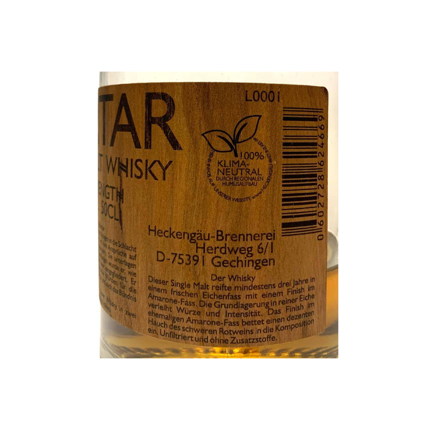 Hortar Single Malt Whisky 3