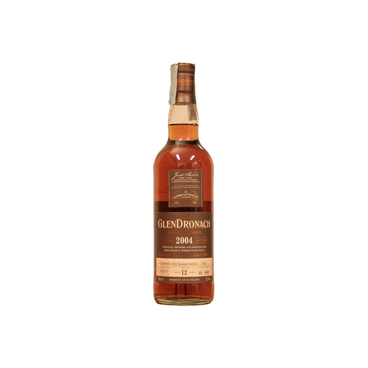 GlenDronach Single Cask 2004 12 Years Single Malt Whisky