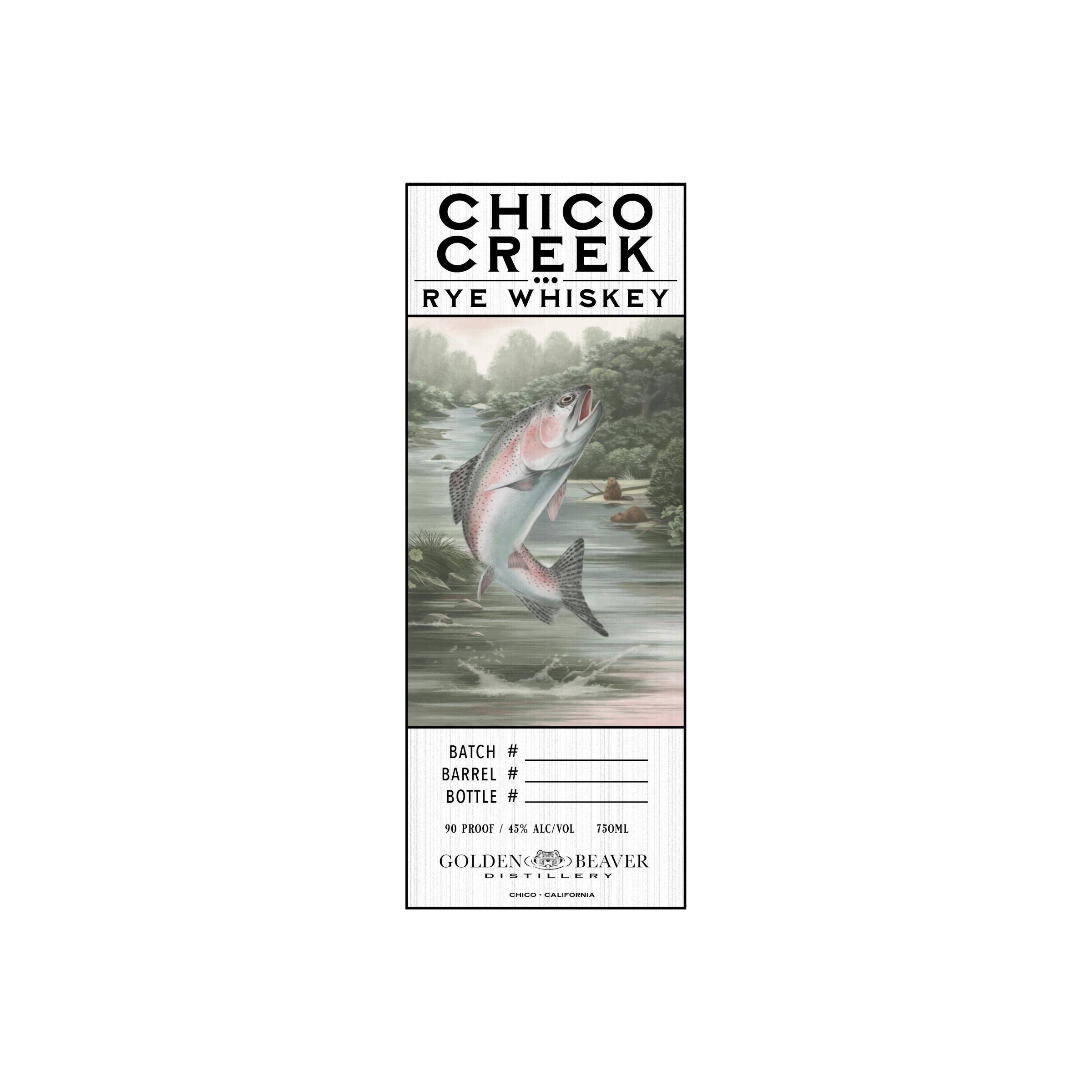Chico Creek Rye Whiskey