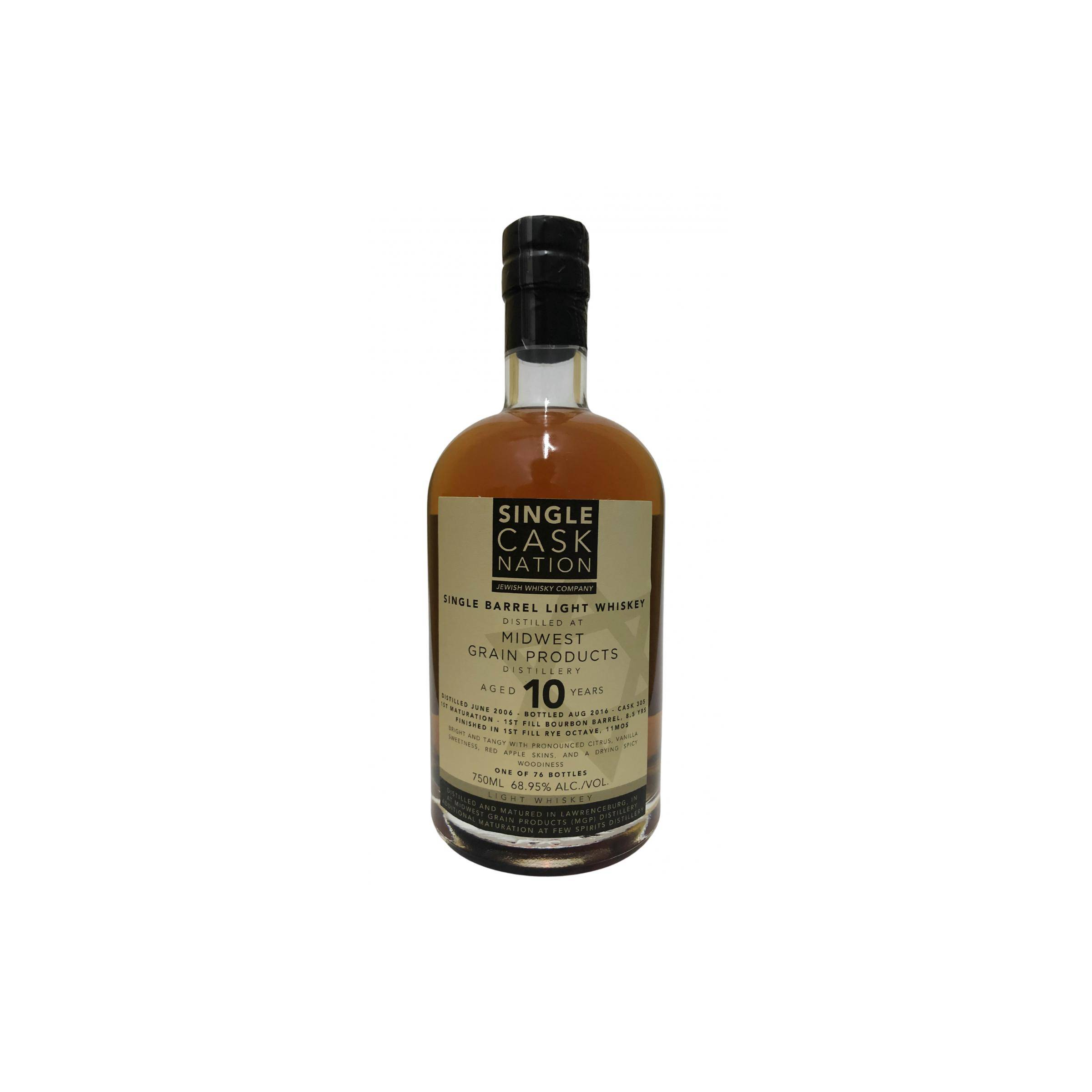 Single Barrel Light Whiskey 2006 JWC