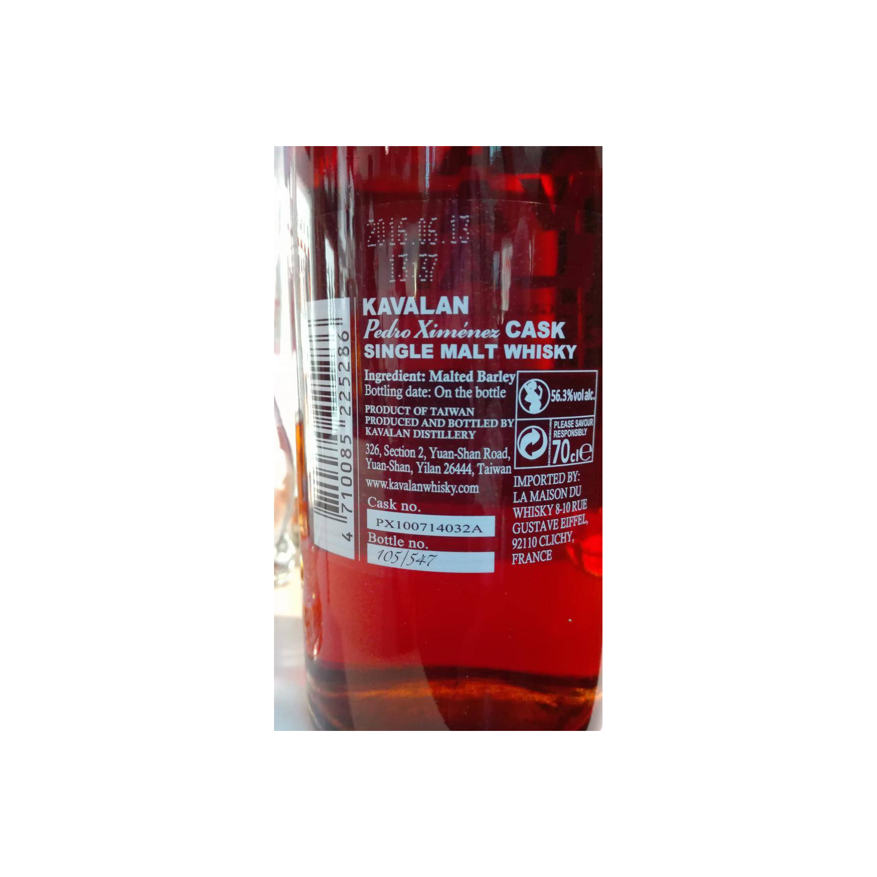 Kavalan 2010 5 Years Single Malt Whisky 2