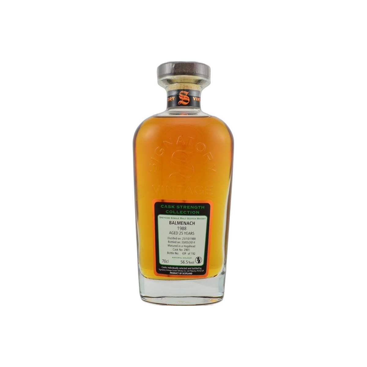 Balmenach Cask Strength Collection 1988 25 Years Single Malt Whisky