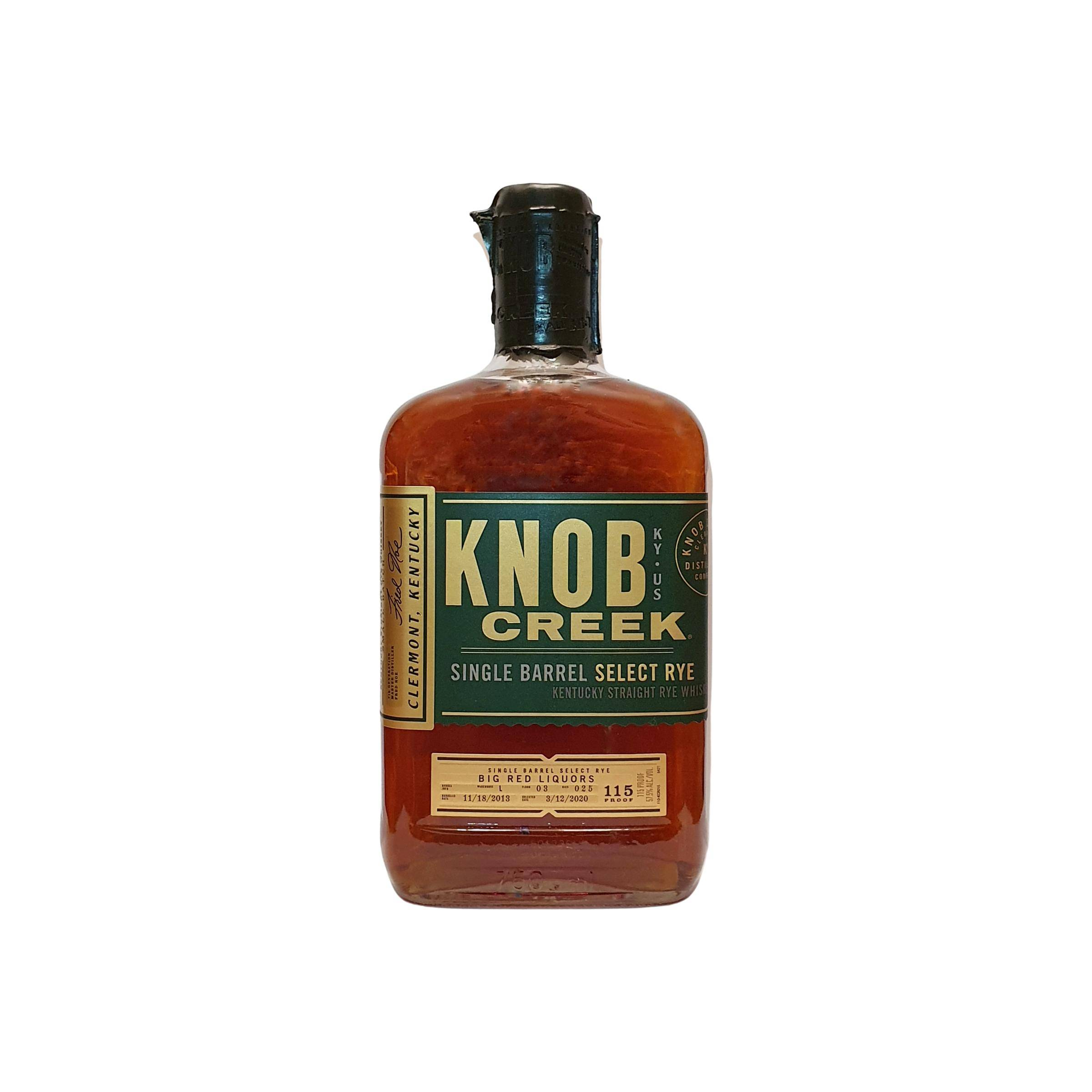 Knob Creek 2013 6 Years Rye Whisky
