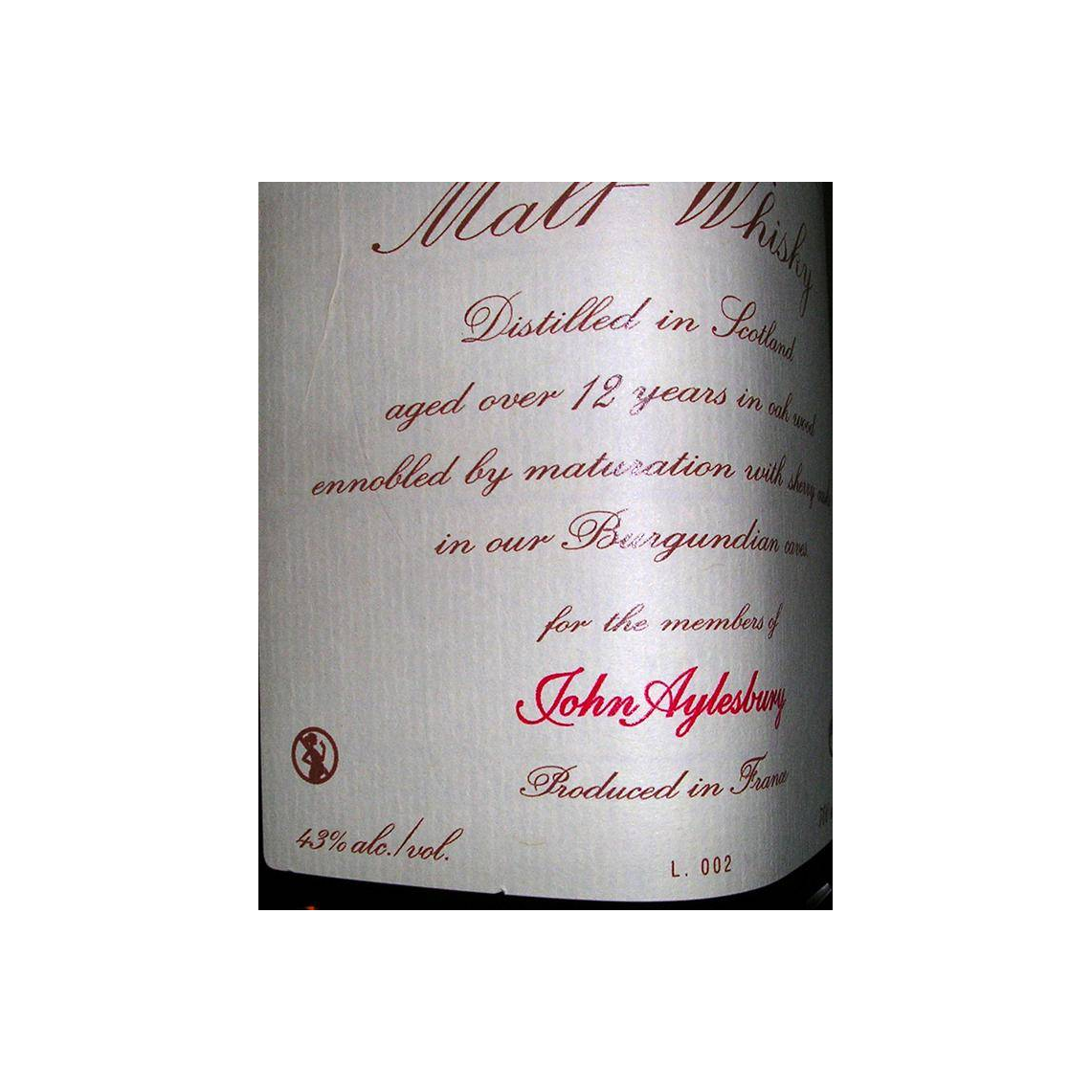 Michel Couvreur 12 Years Single Malt Whisky 3