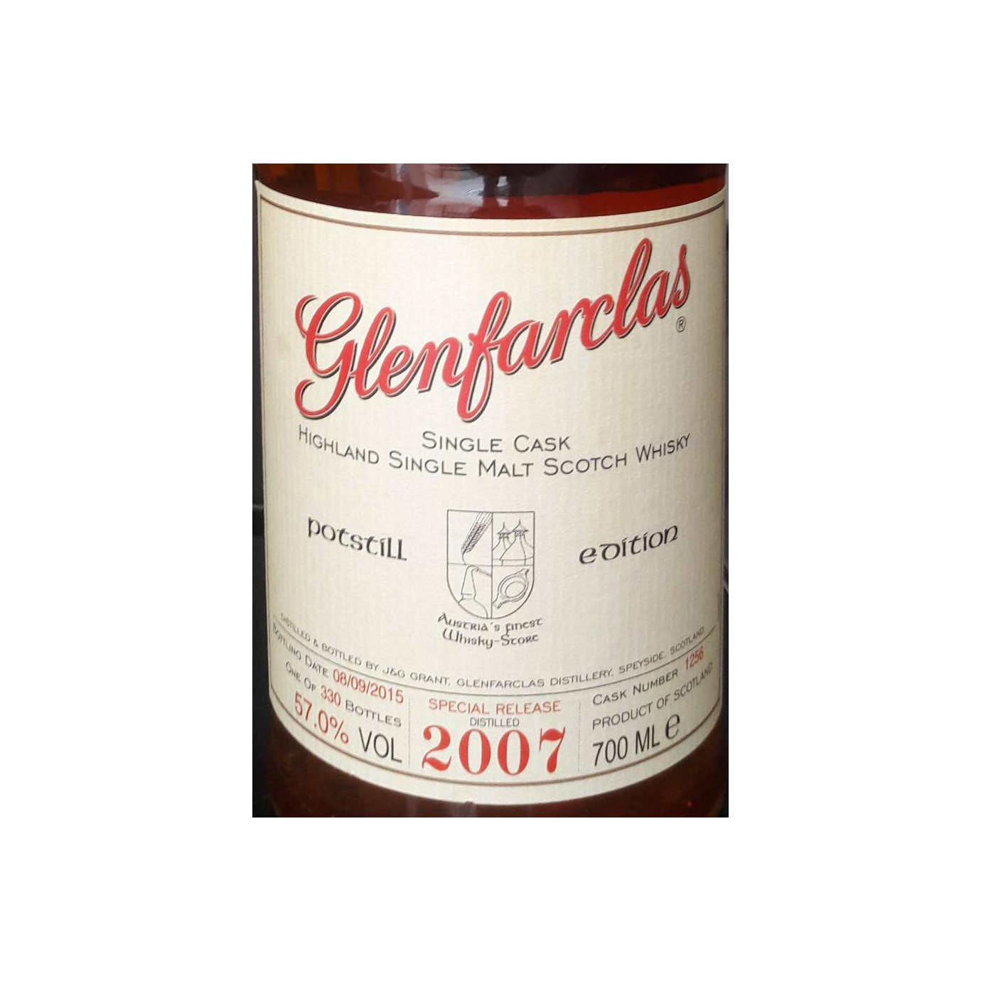 Glenfarclas 2007 8 Years Single Malt Whisky 3