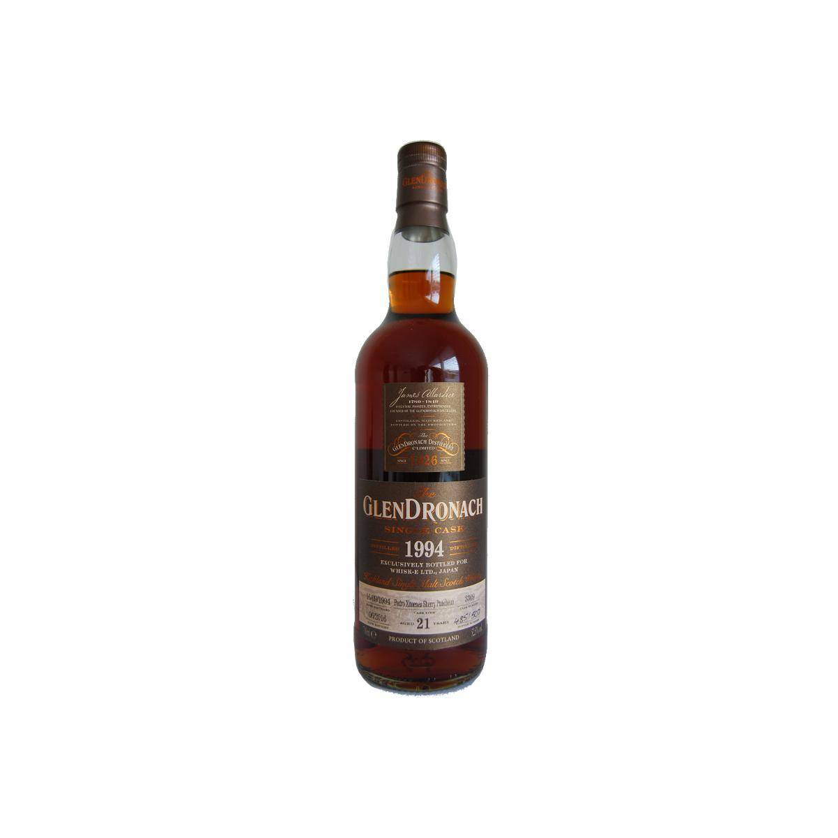 GlenDronach Single Cask 1994 21 Years Single Malt Whisky
