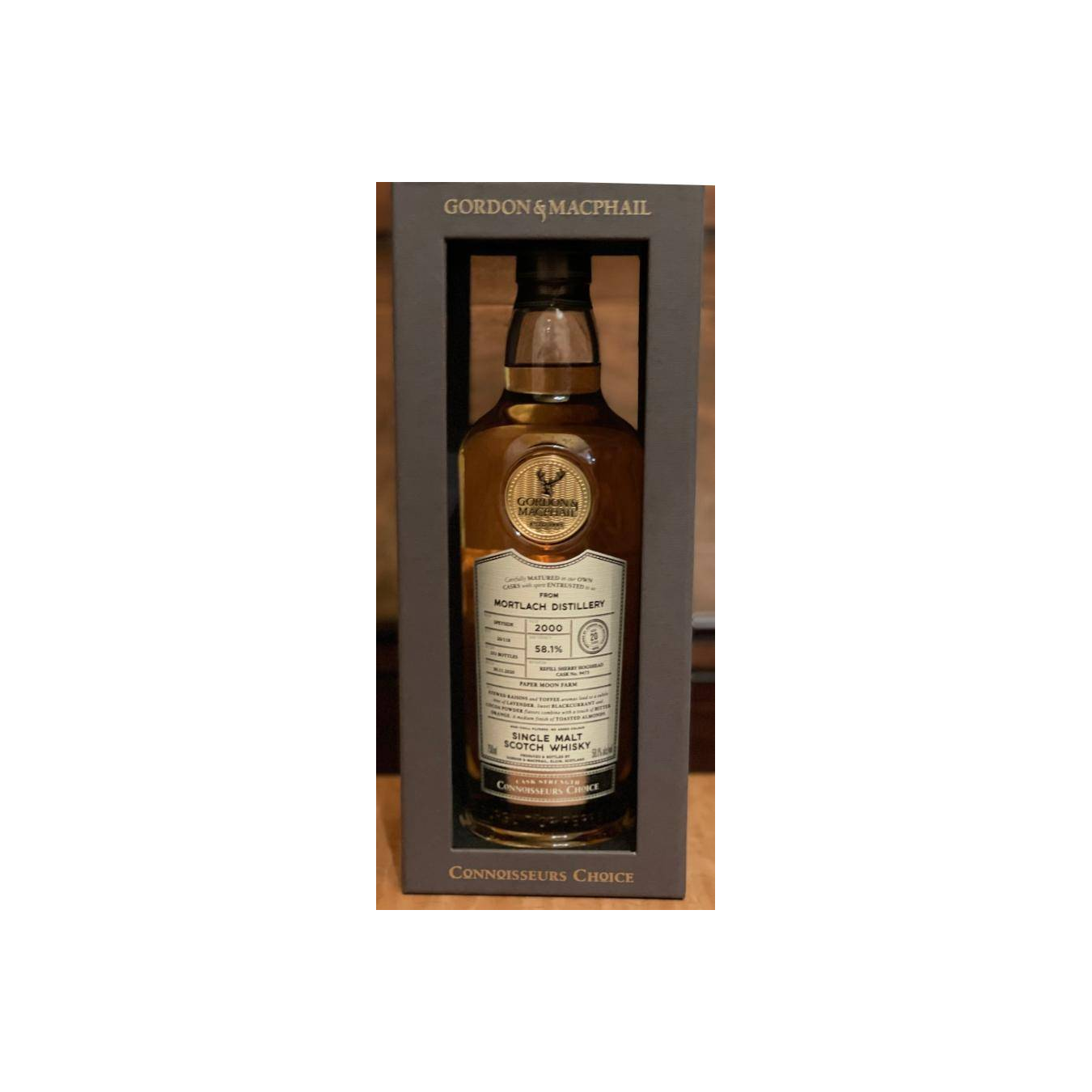 Mortlach Connoisseurs Choice 2000 20 Years Single Malt Whisky