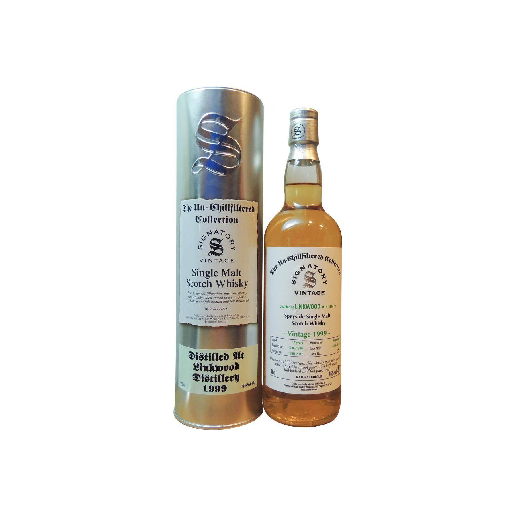 Linkwood The Un-Chillfiltered Collection 1999 17 Years Single Malt Whisky 2