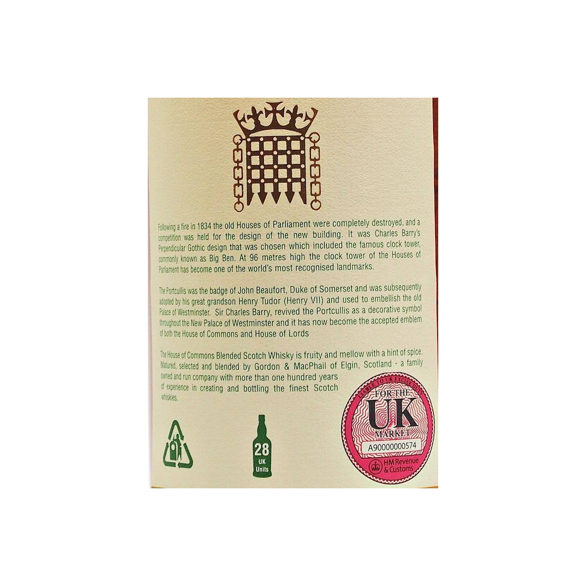 Gordon & MacPhail Blended Whisky 3