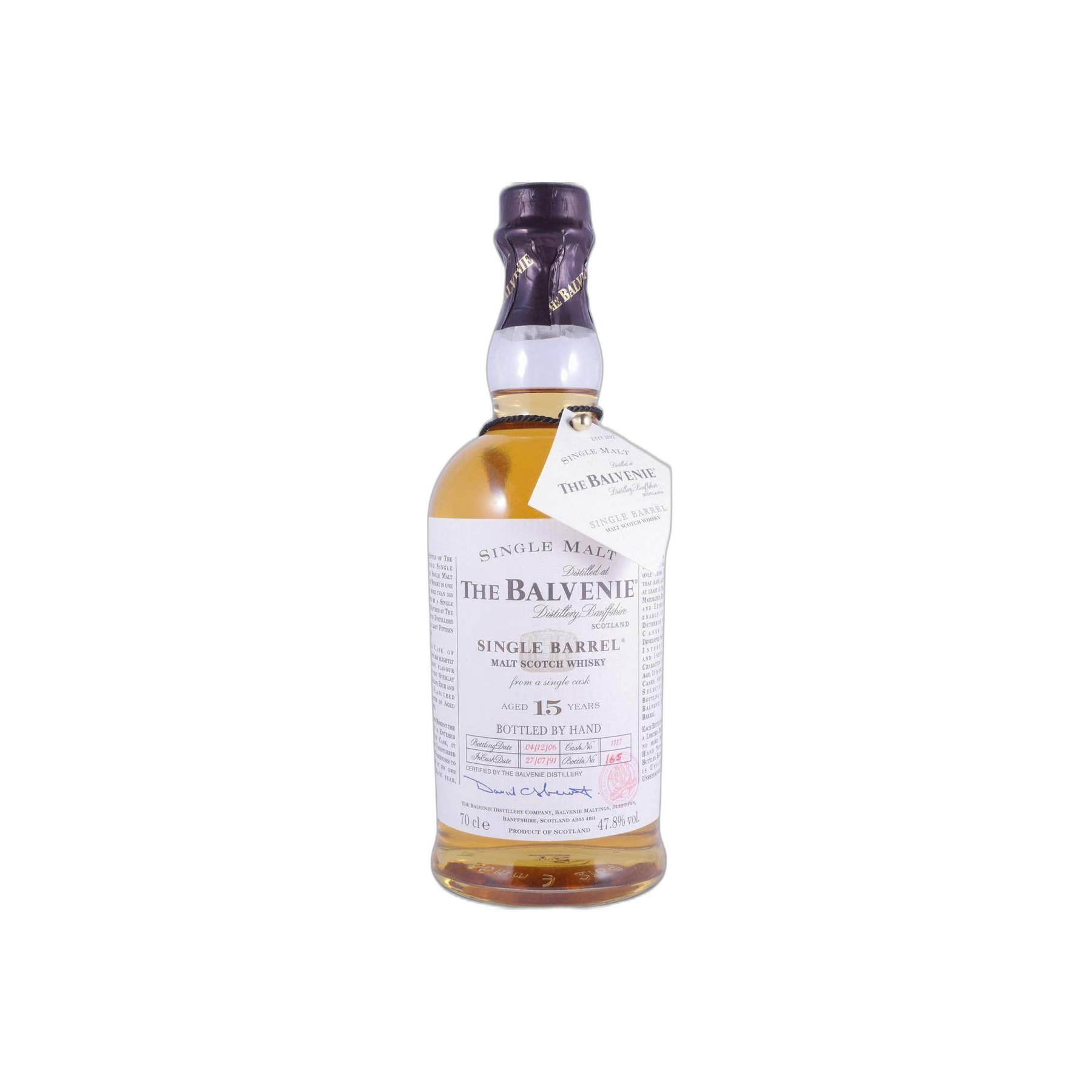 The Balvenie Single Cask 1991 15 Years Single Malt Whisky
