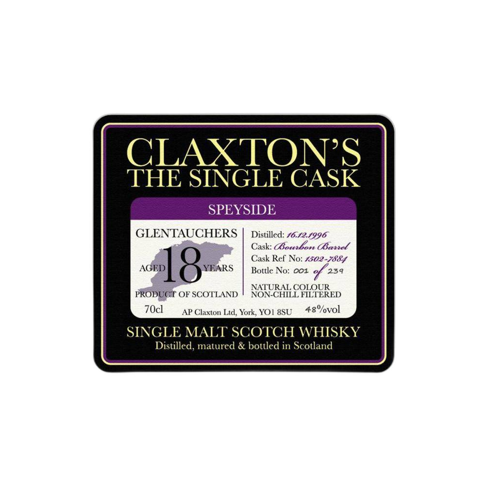 Glentauchers 1996 18 Years Single Malt Whisky 2