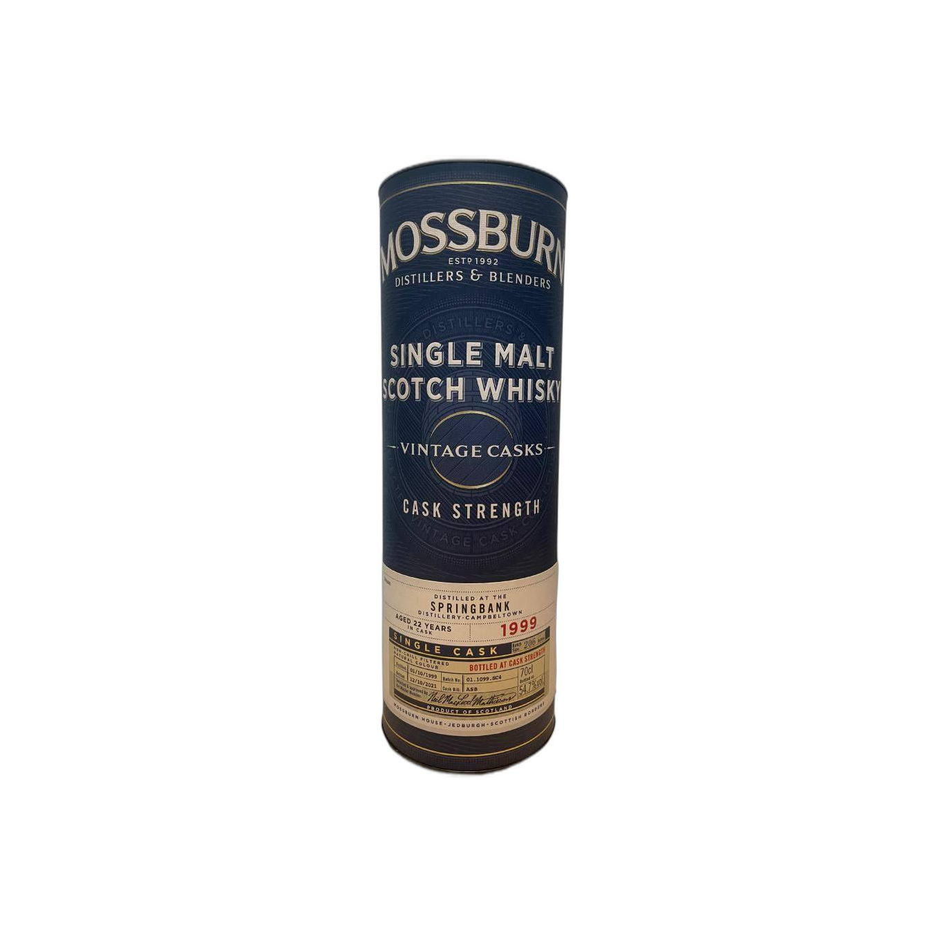 Springbank 1999 22 Years Single Malt Whisky 2