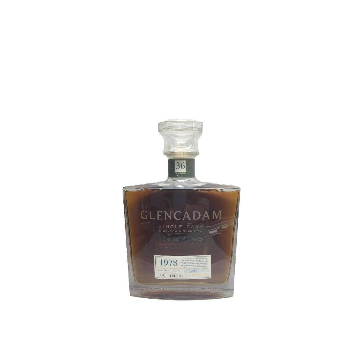 Glencadam Single Cask 1978 36 Years Single Malt Whisky