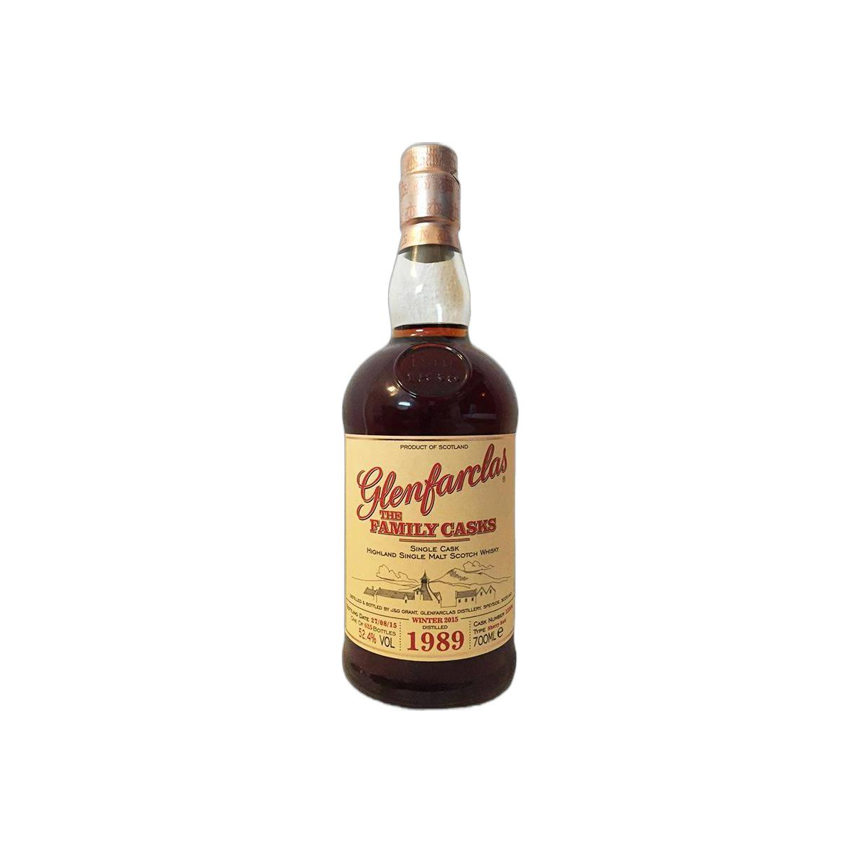 Glenfarclas 1989 26 Years Single Malt Whisky