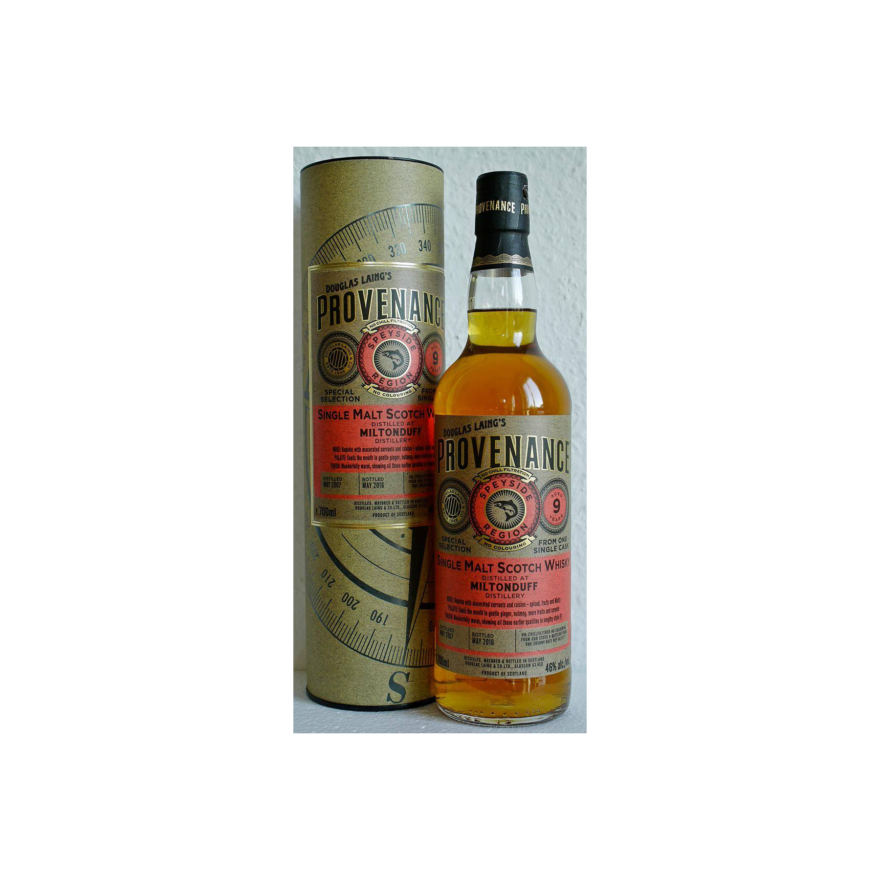 Miltonduff 2007 9 Years Single Malt Whisky 2