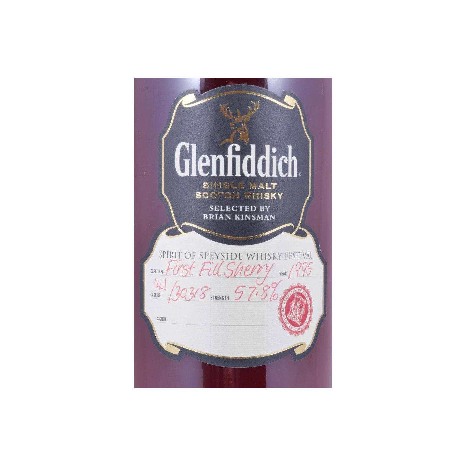 Glenfiddich 1995 20 Years Single Malt Whisky 2