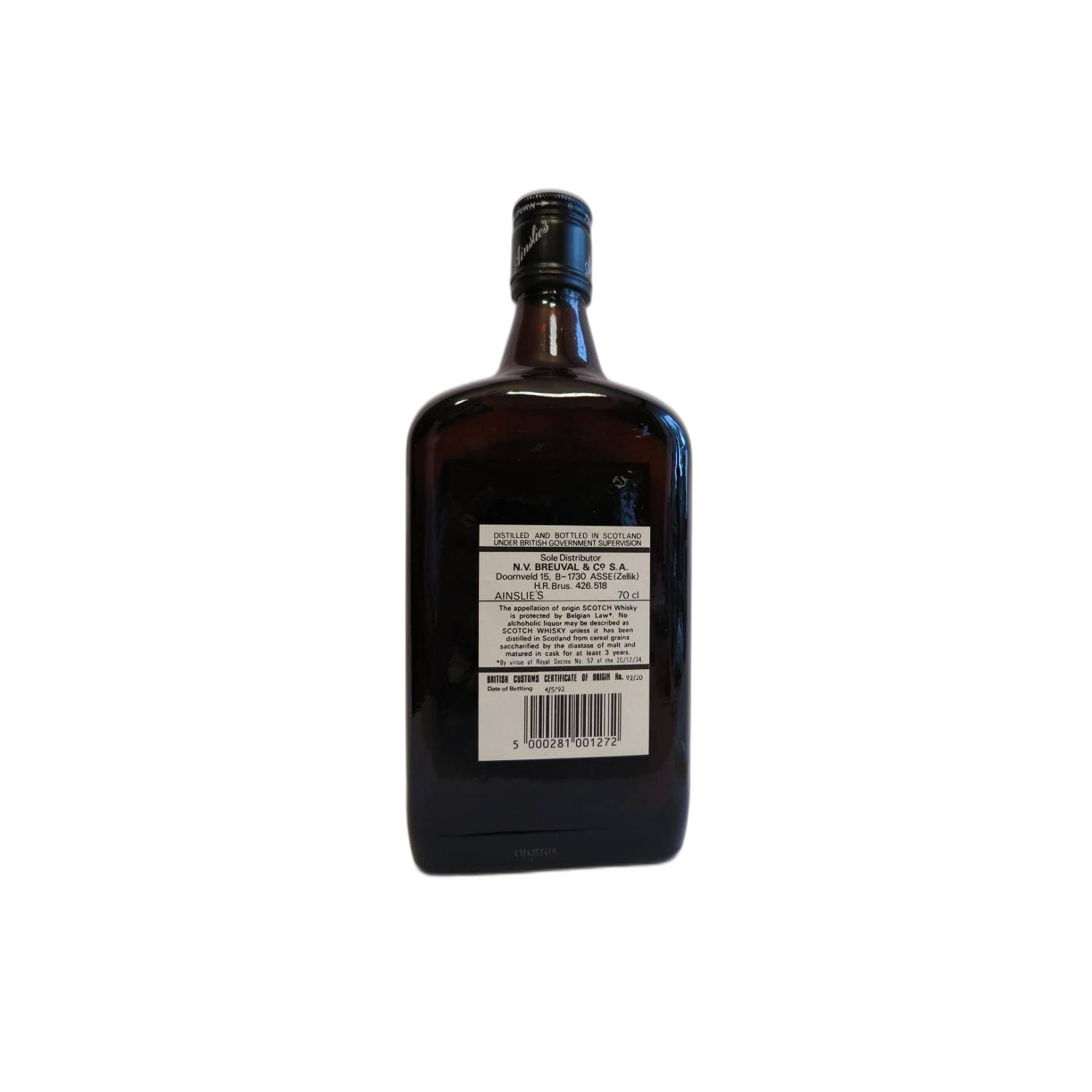 Ainslie's Choice Scotch Whisky 2