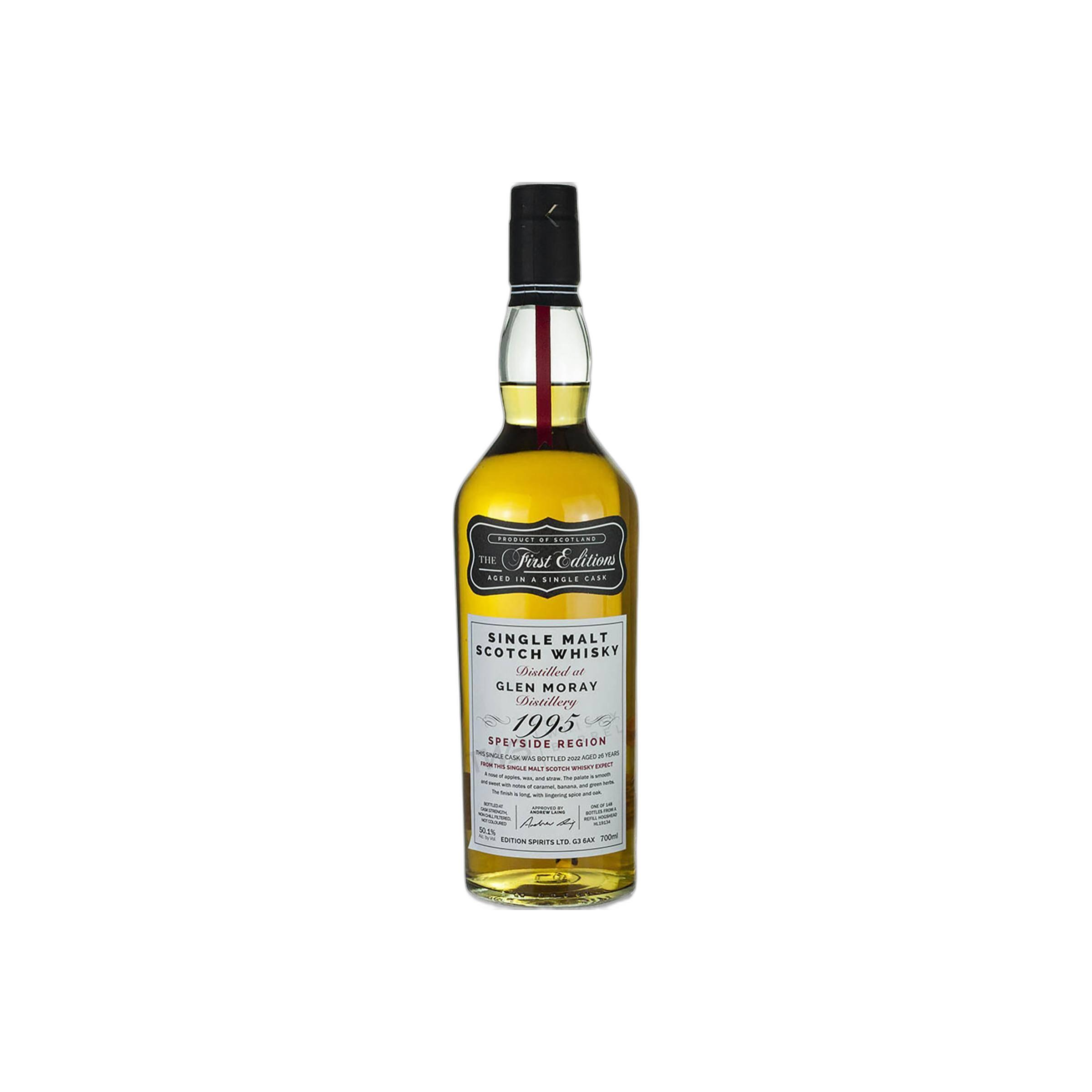 Glen Moray The First Editions 1995 26 Years Single Malt Whisky