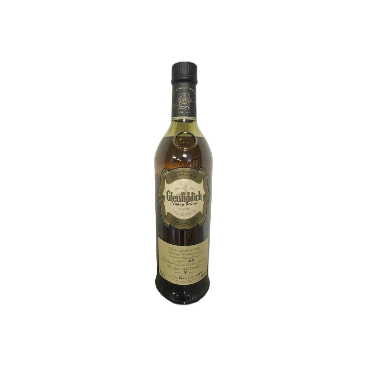 Glenfiddich 1972 30 Years Single Malt Whisky