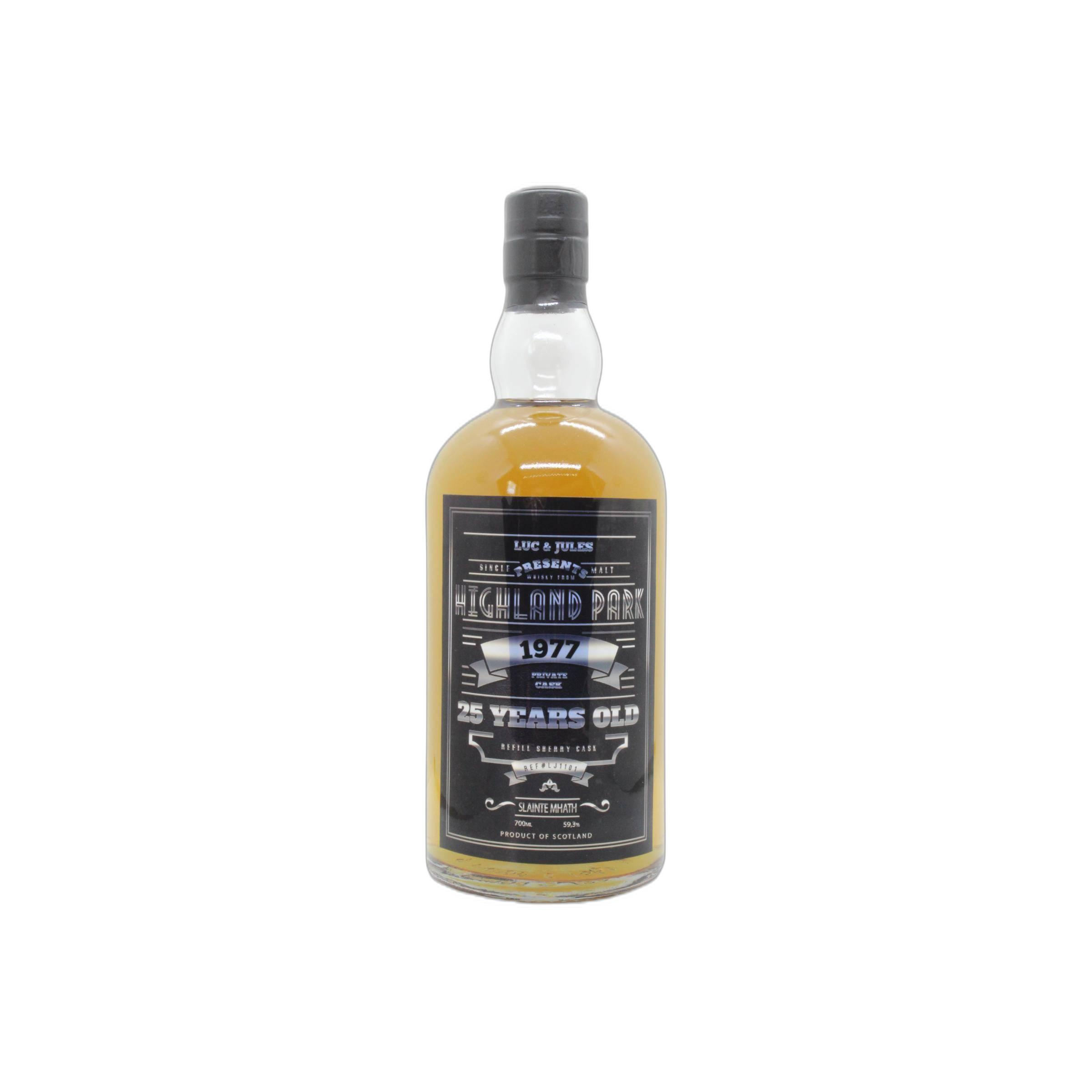 Highland Park 1977 25 Years Single Malt Whisky