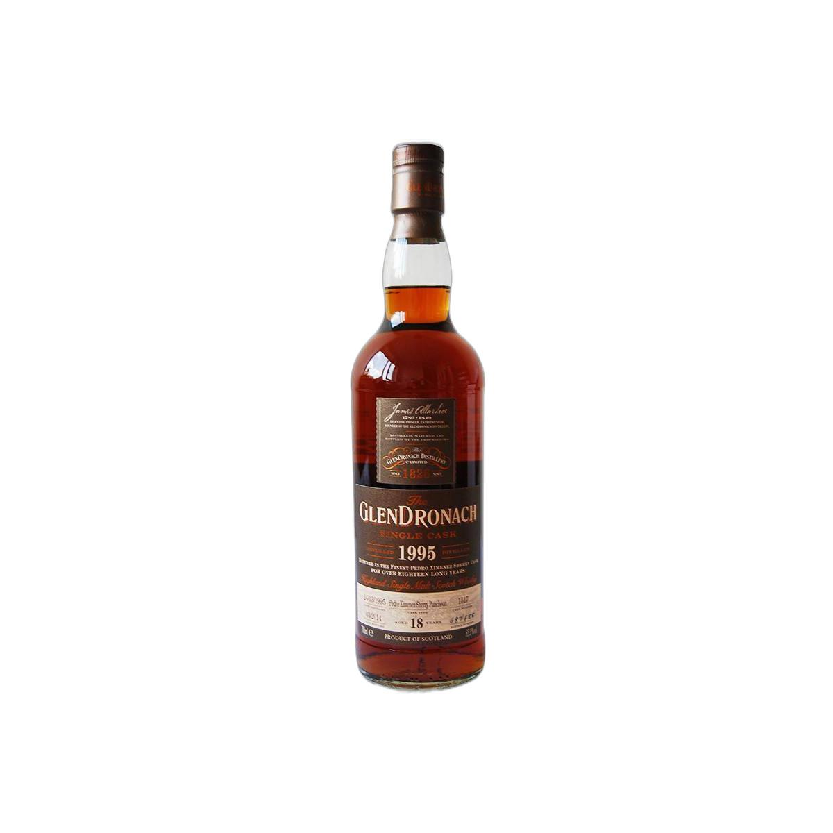 GlenDronach Single Cask 1995 18 Years Single Malt Whisky