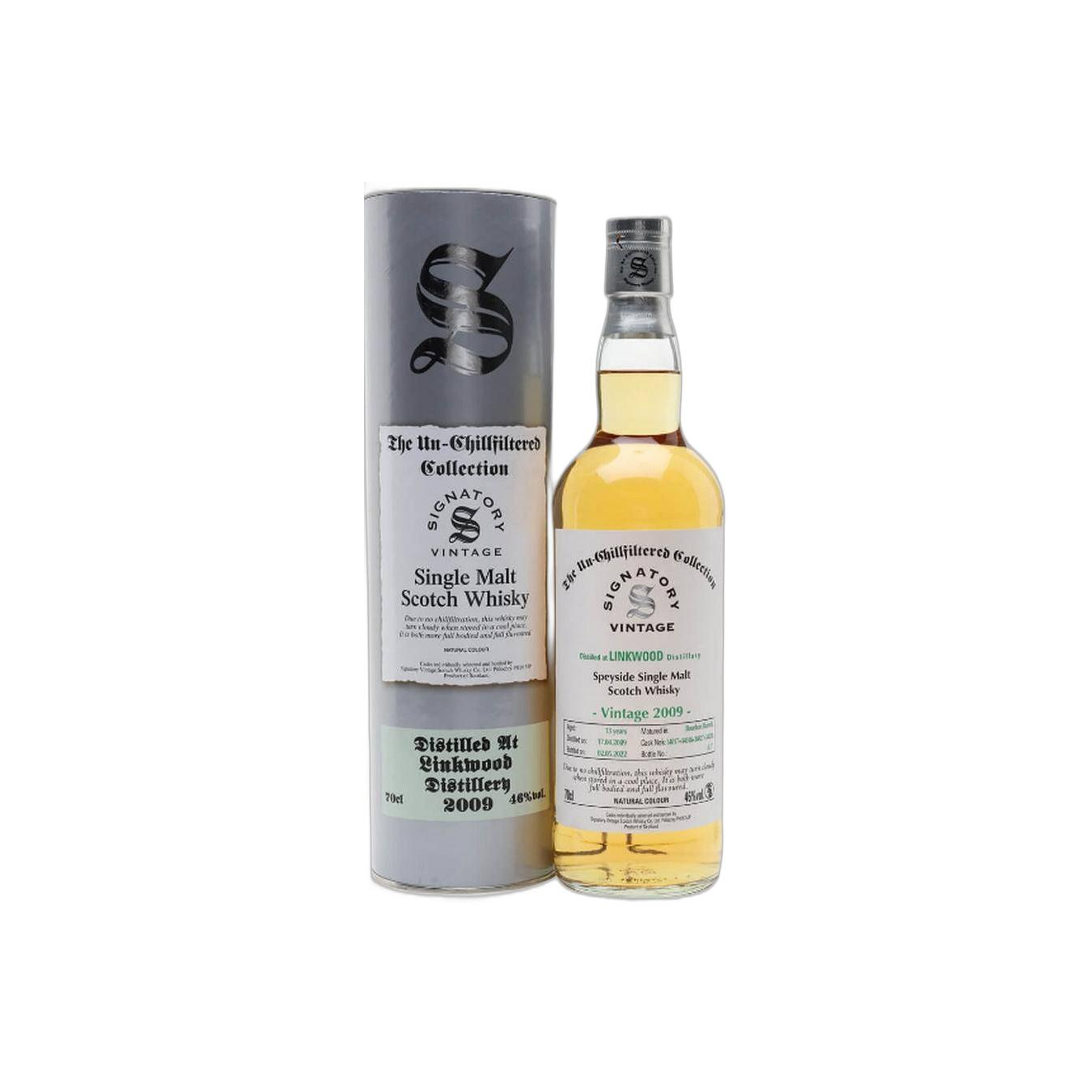 Linkwood The Un-Chillfiltered Collection 2009 13 Years Single Malt Whisky 2