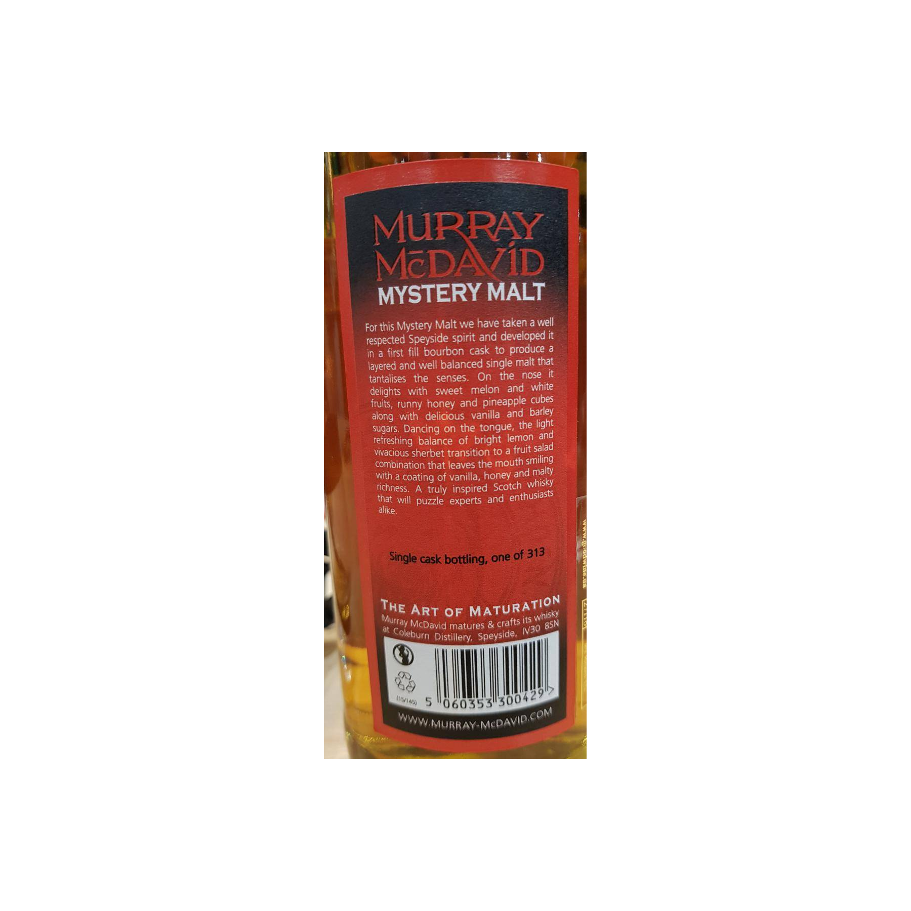 Murray McDavid 1997 17 Years Single Malt Whisky 3