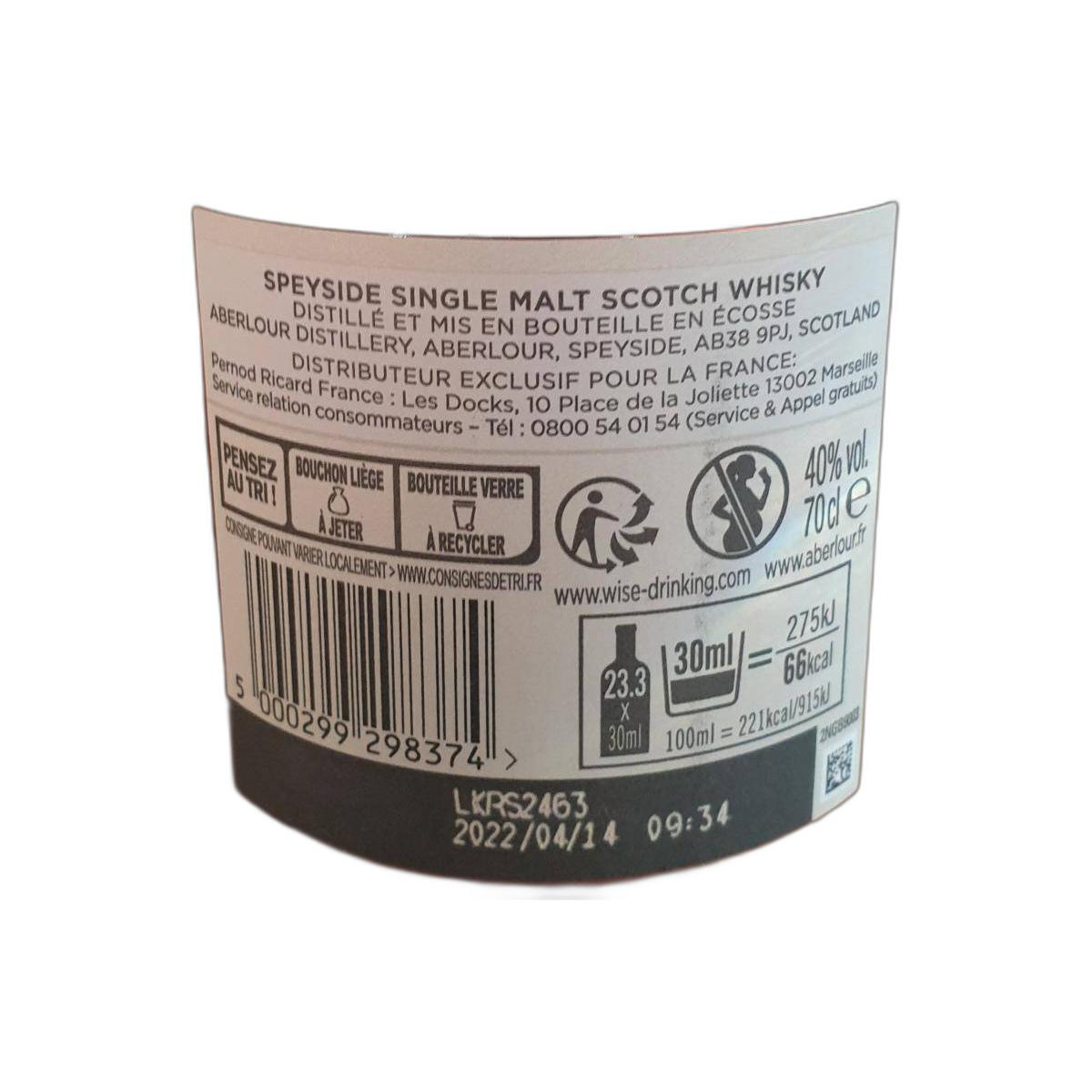Aberlour 2012 10 Years Single Malt Whisky 3