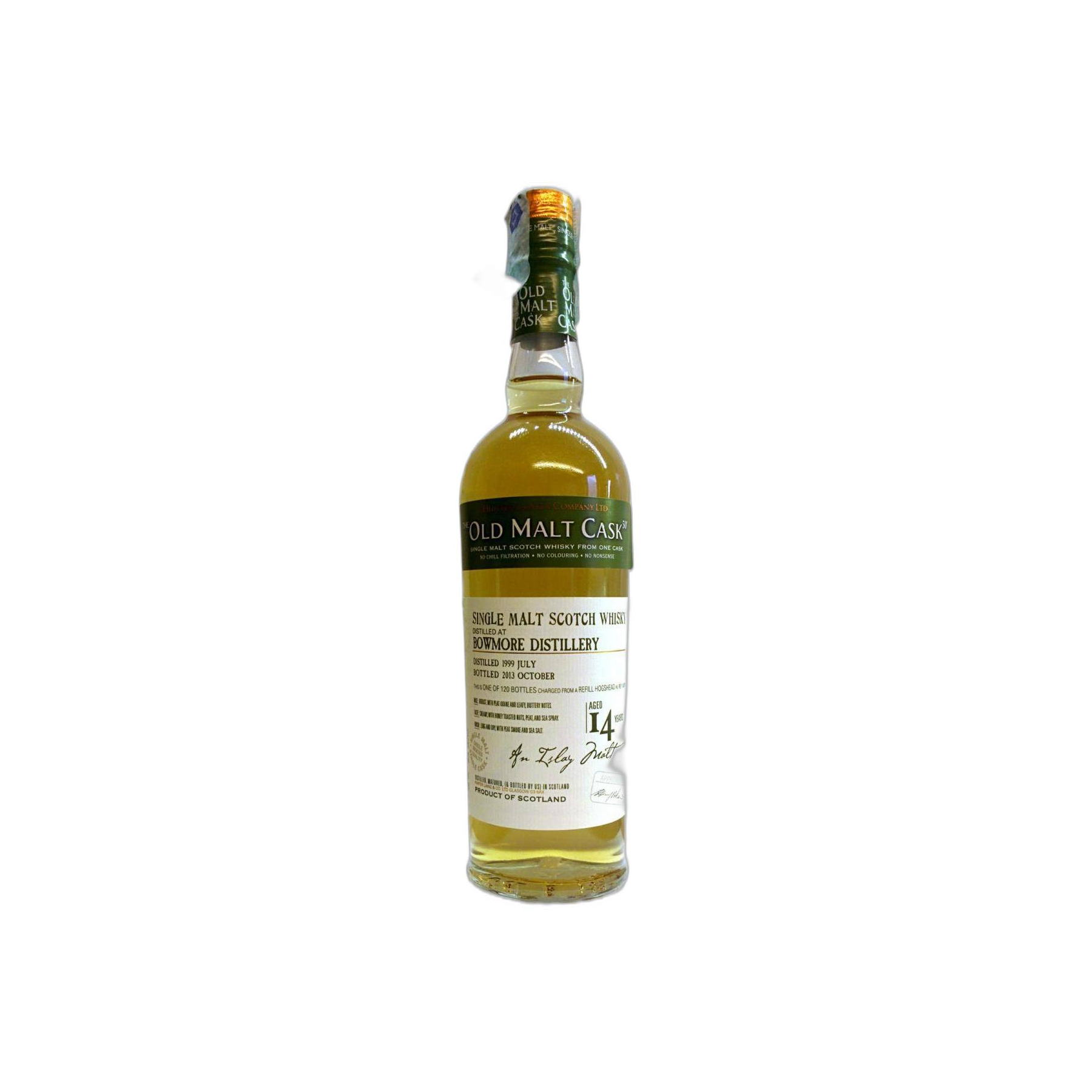 Bowmore Old Malt Cask 1999 14 Years Single Malt Whisky