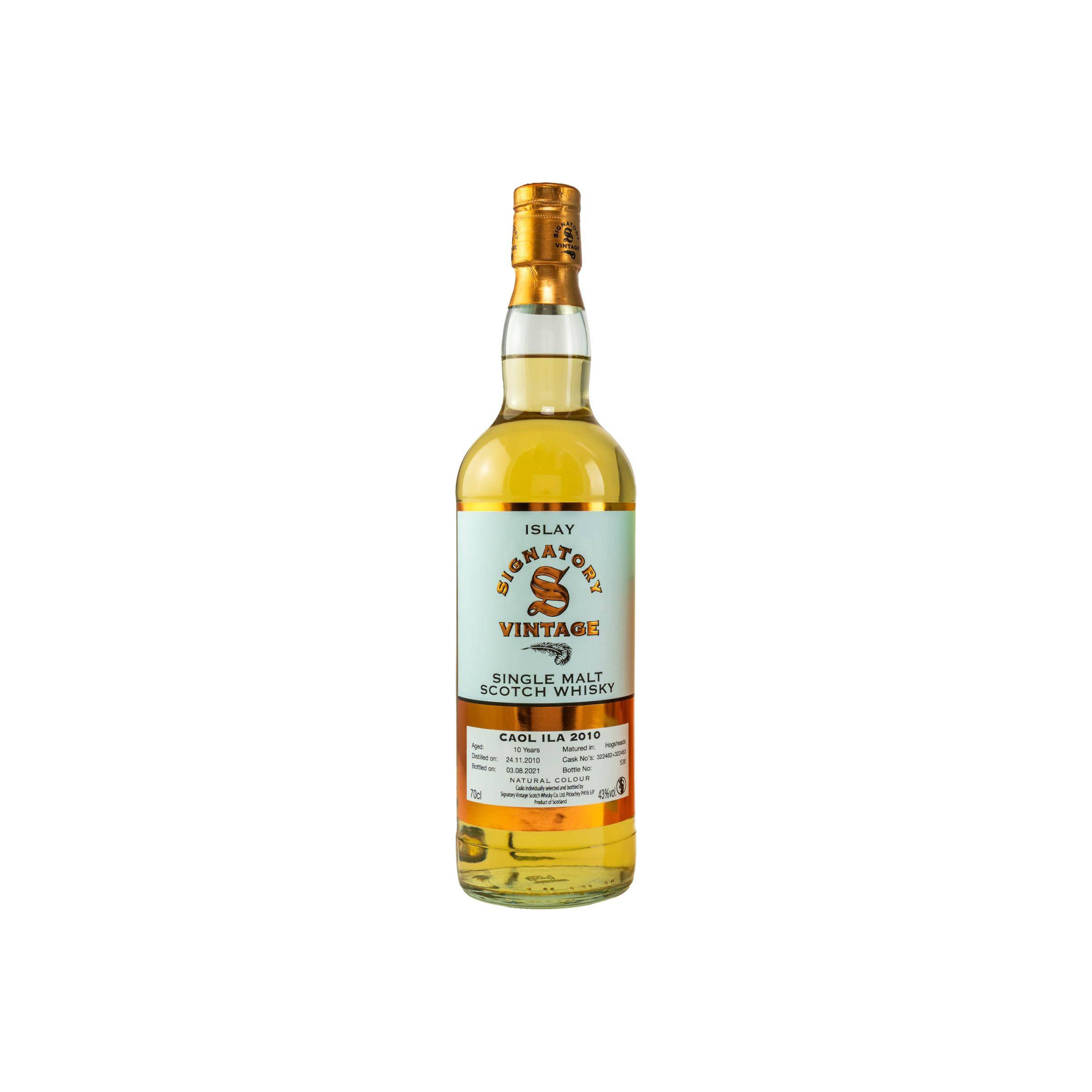 Caol Ila Vintage Collection 2010 10 Years Single Malt Whisky
