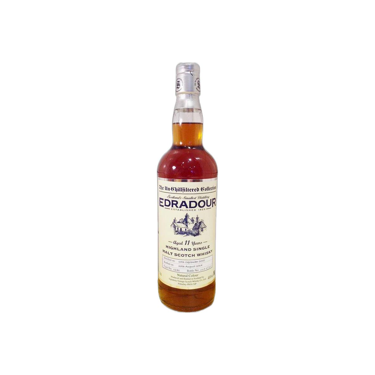 Edradour The Un-Chillfiltered Collection 2002 11 Years Single Malt Whisky