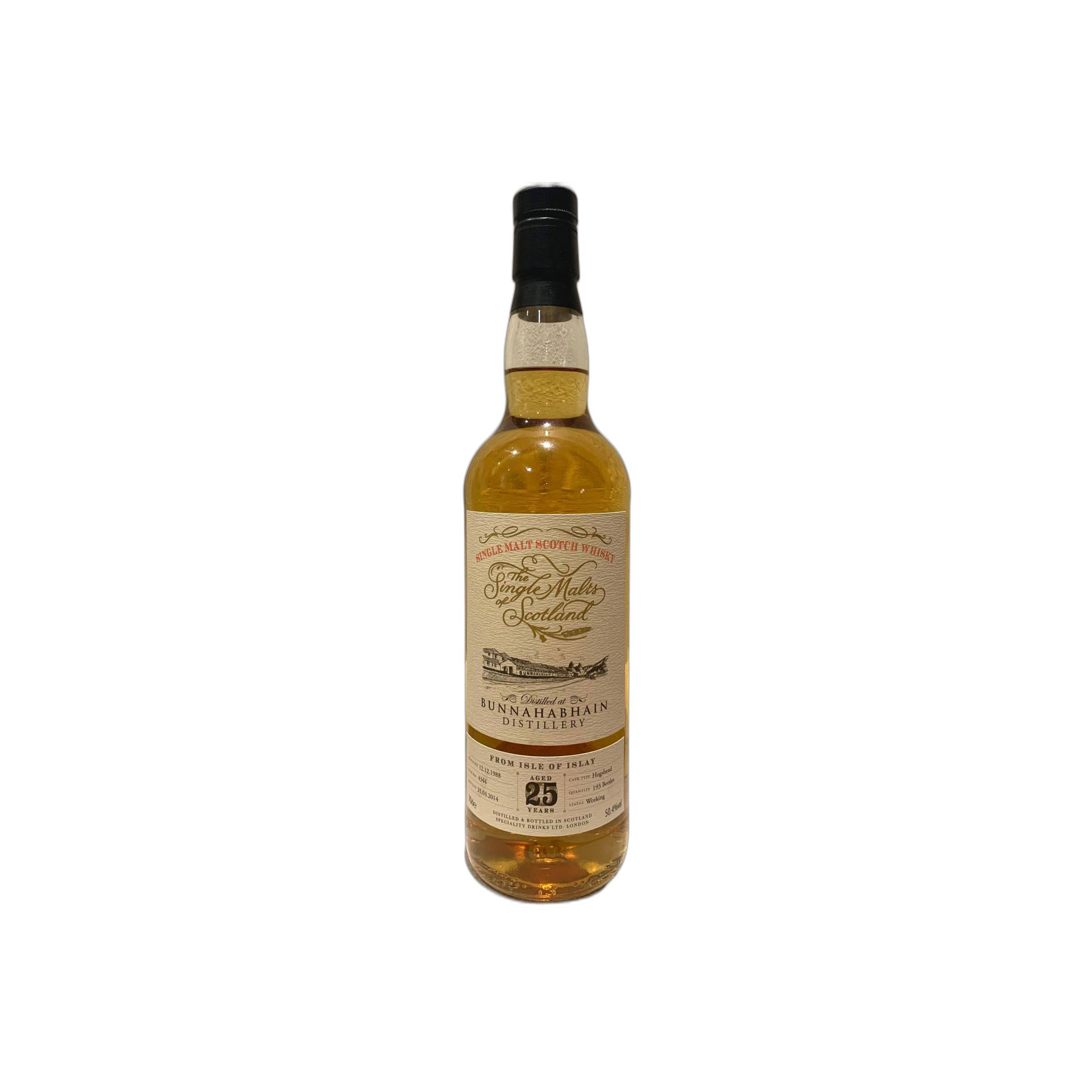 Bunnahabhain The Single Malts of Scotland 1988 25 Years Single Malt Whisky