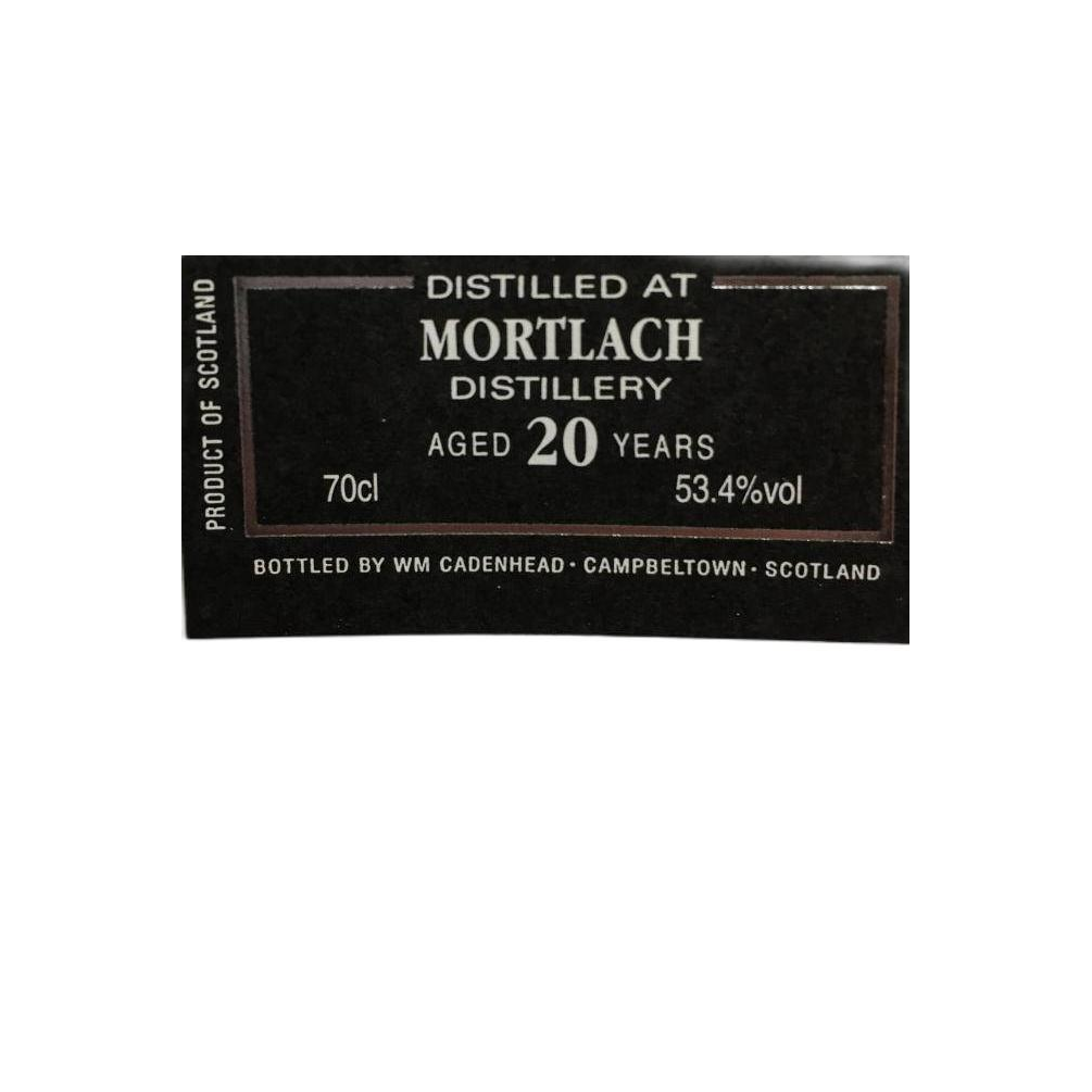 Mortlach Small Batch 1994 20 Years Single Malt Whisky 3