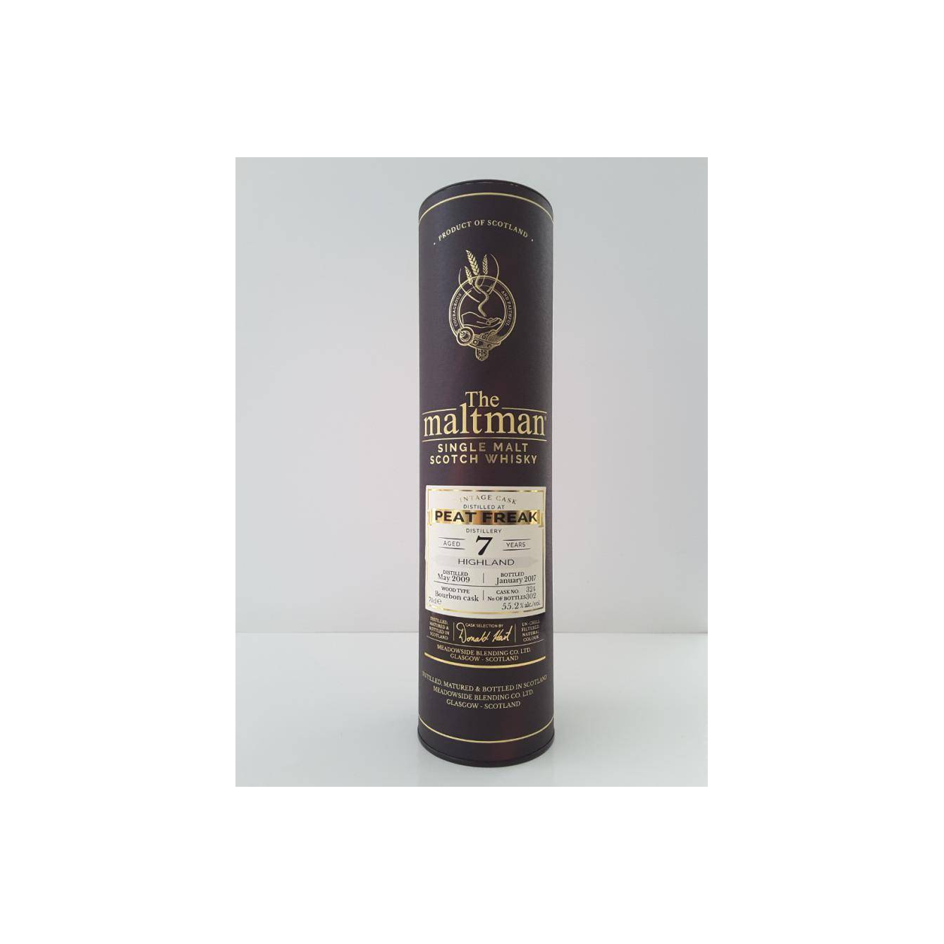 Meadowside Blending 2009 7 Years Single Malt Whisky 2
