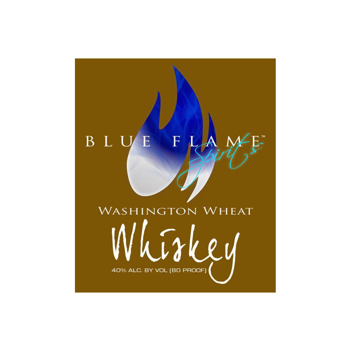 Blue Flame Spirits Washington Wheat Whiskey
