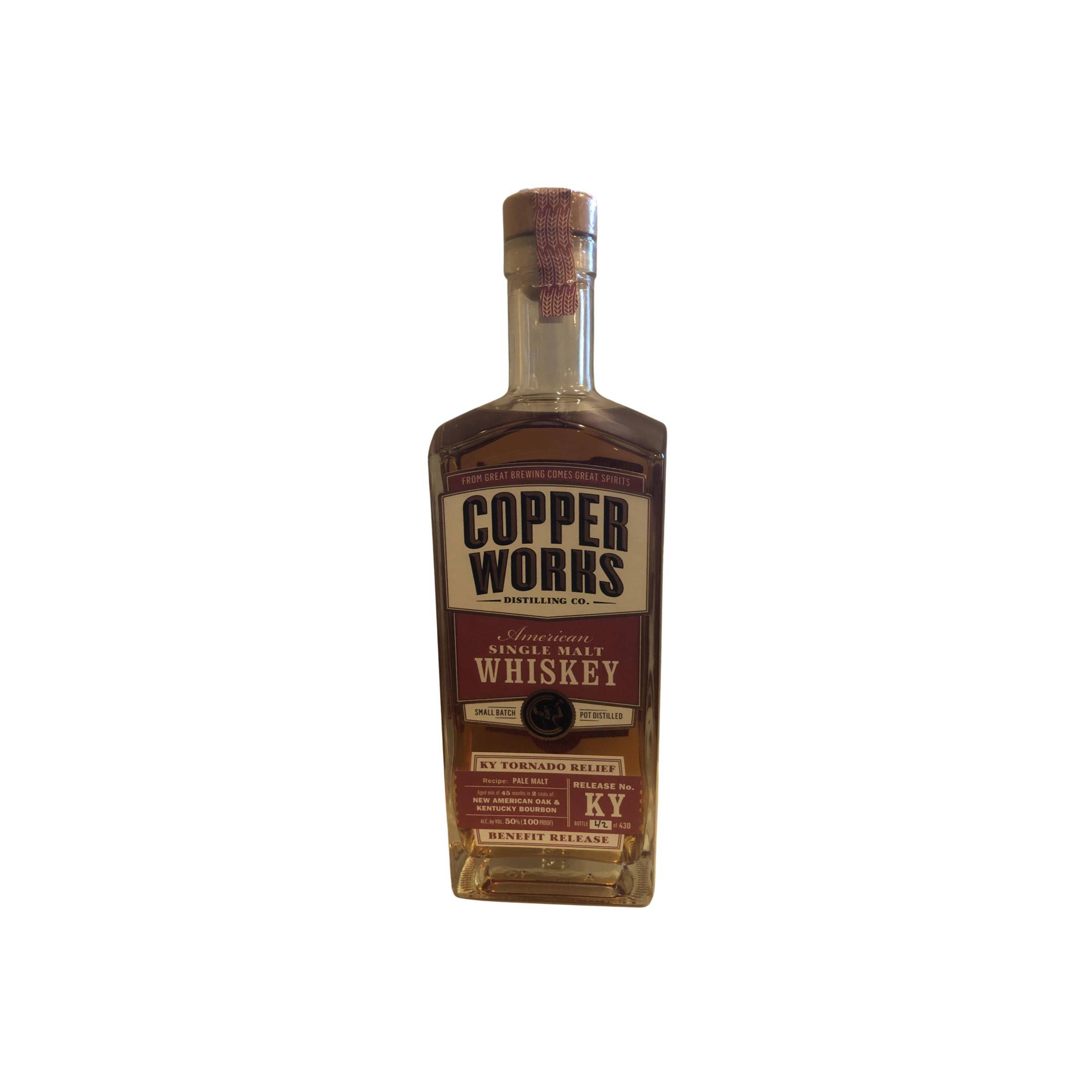 Copperworks American Single Malt Whiskey