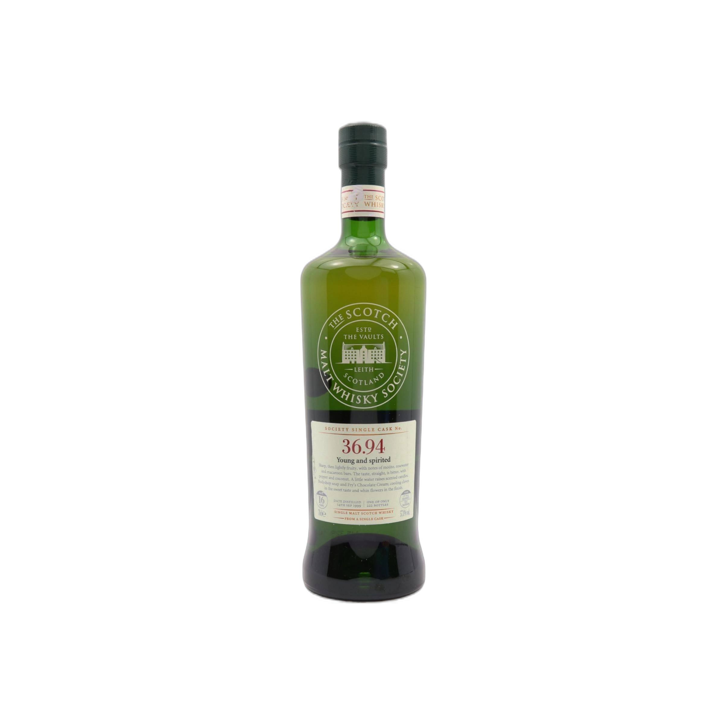 The Scotch Malt Whisky Society 1999 16 Years Single Malt Whisky