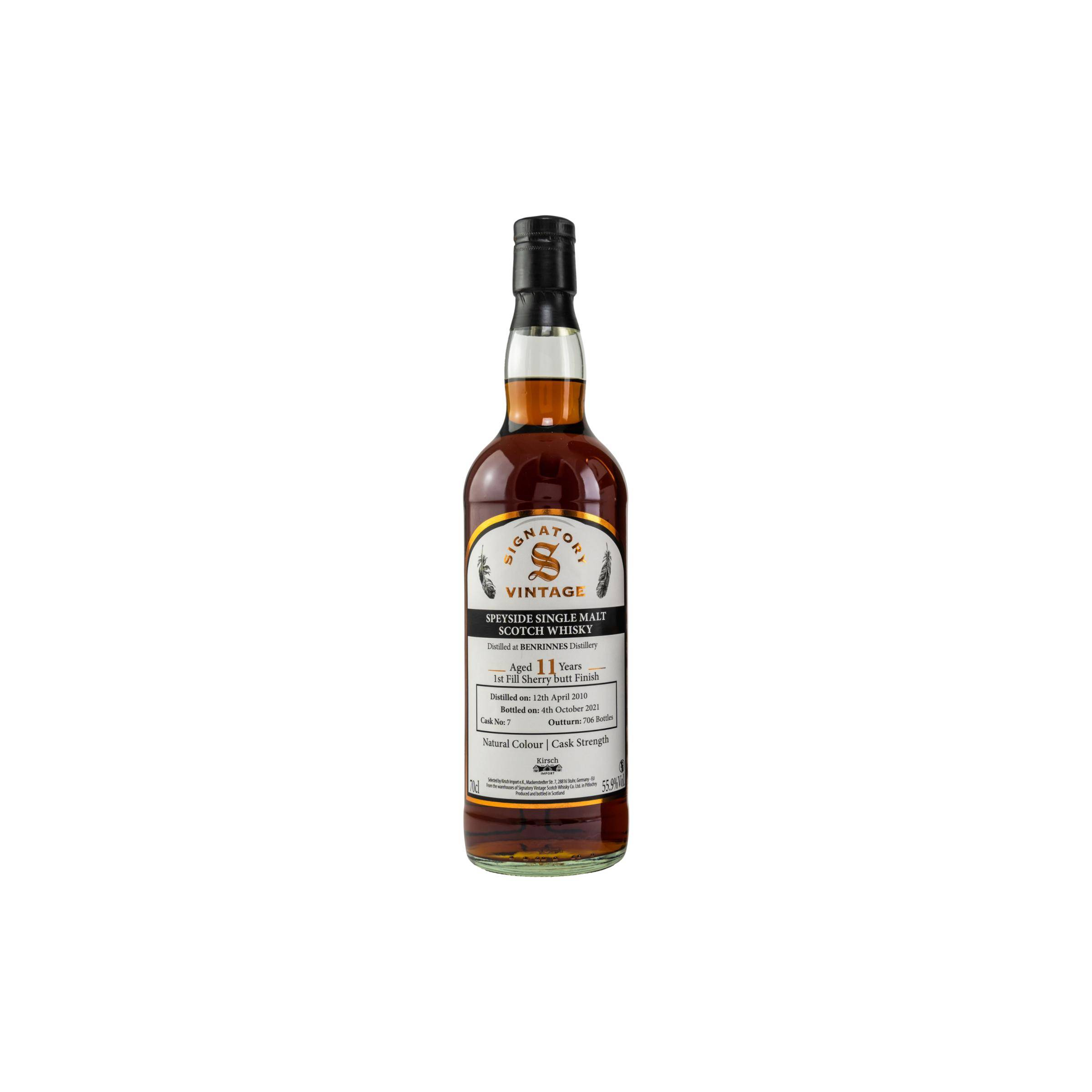 Benrinnes 2010 11 Years Single Malt Whisky