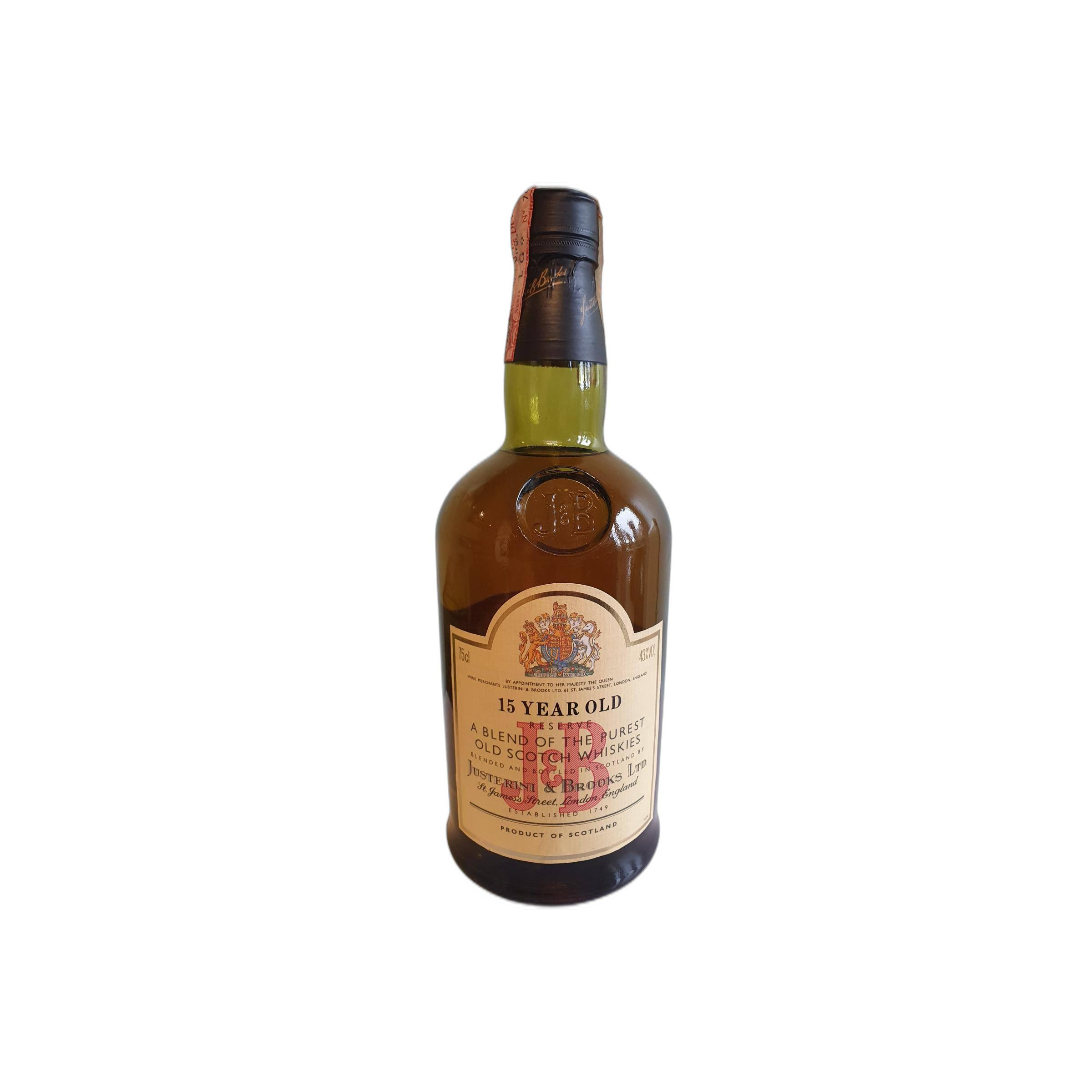 J&B 15-year-old