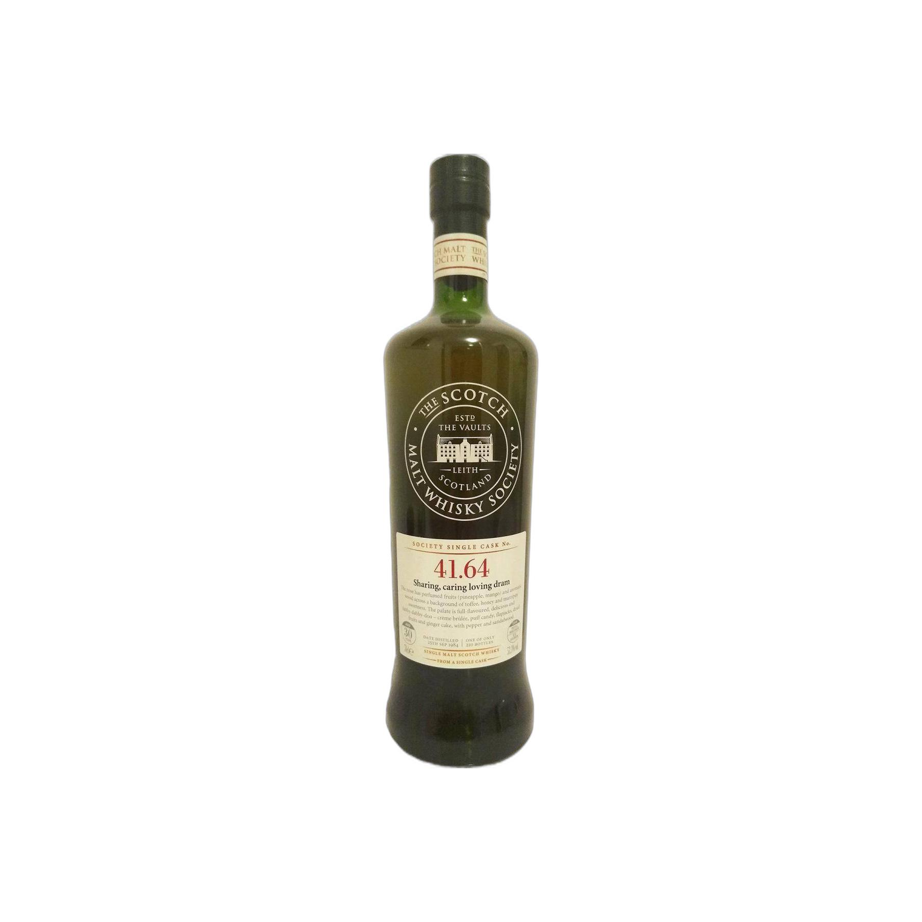 The Scotch Malt Whisky Society 1984 30 Years Single Malt Whisky