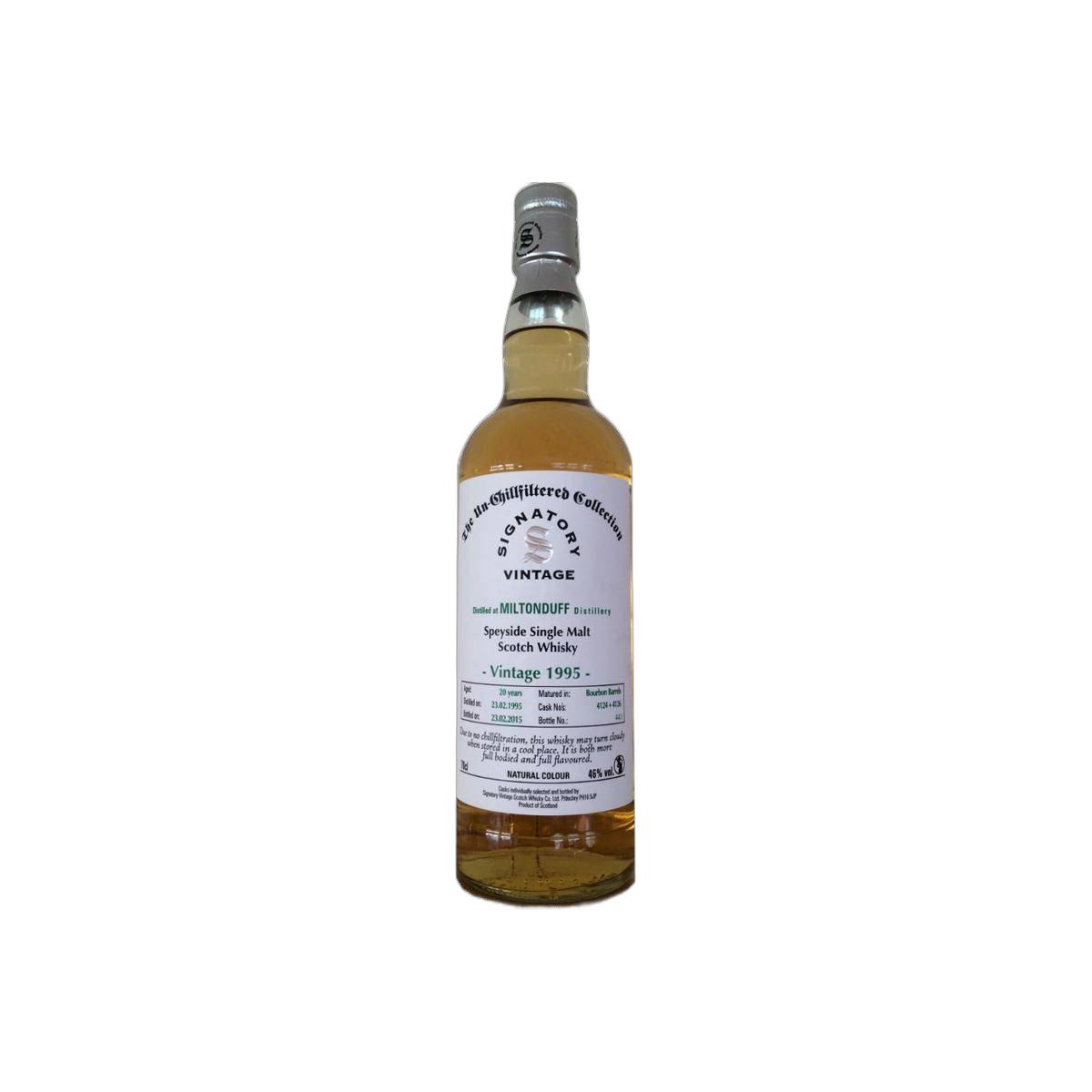 Miltonduff The Un-Chillfiltered Collection 1995 20 Years Single Malt Whisky 2