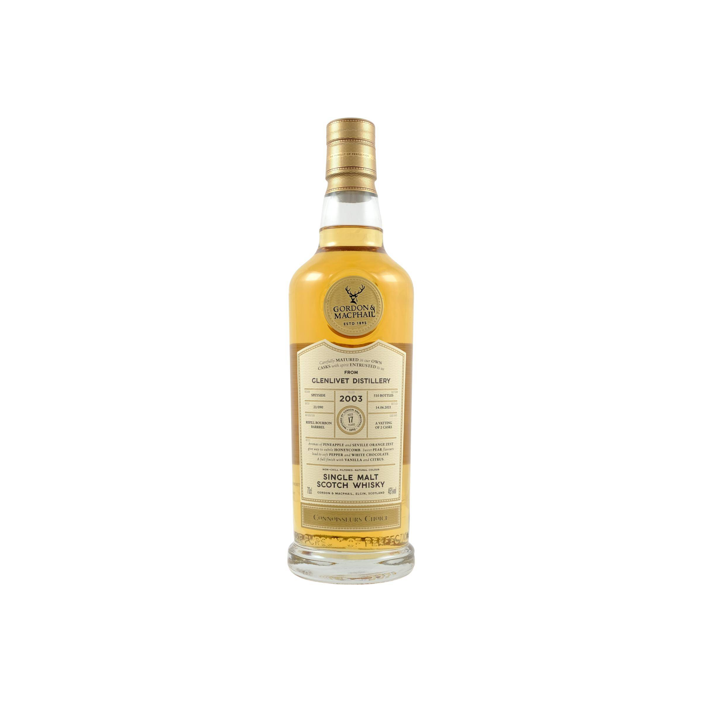 The Glenlivet Connoisseurs Choice 2003 17 Years Single Malt Whisky