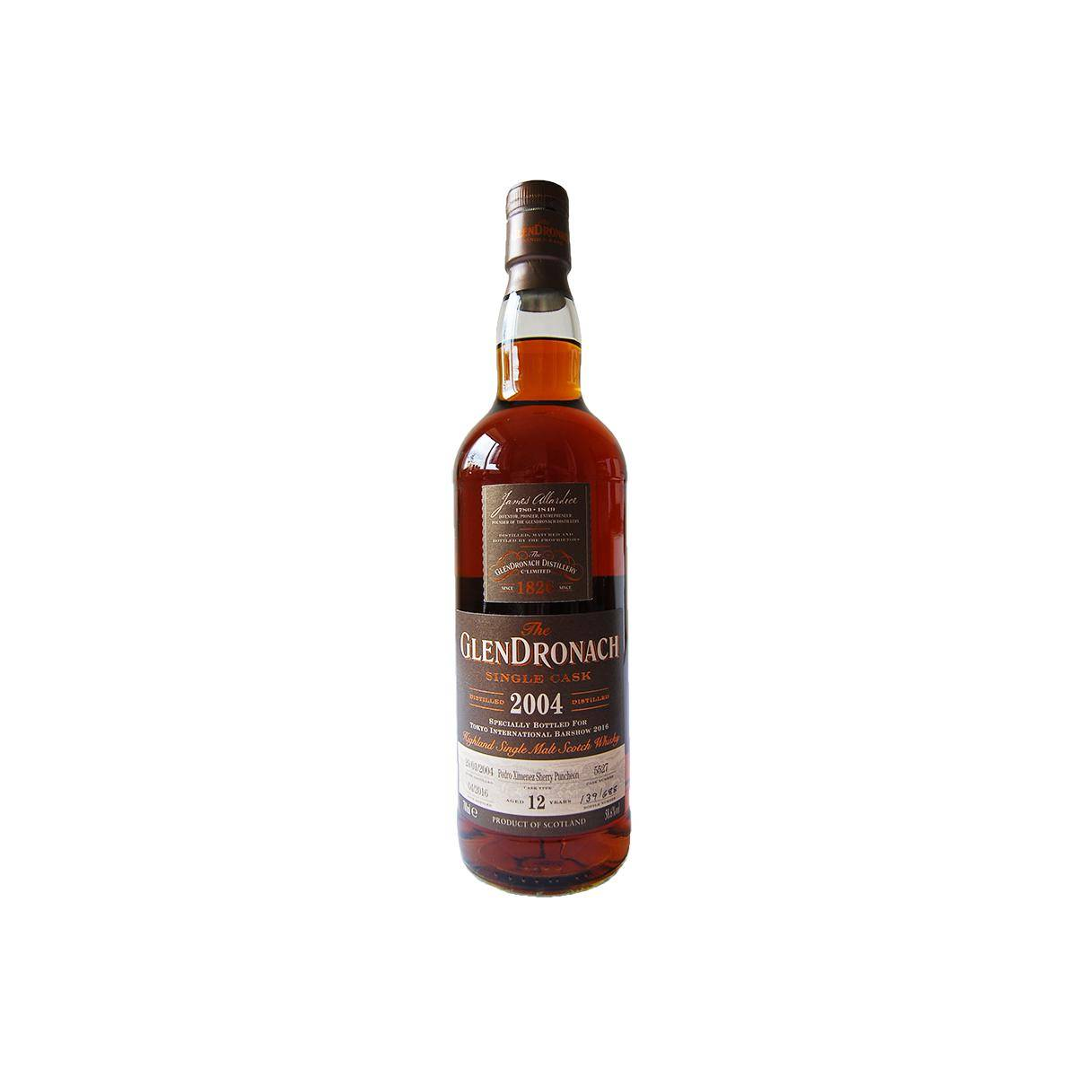 GlenDronach Single Cask 2004 12 Years Single Malt Whisky