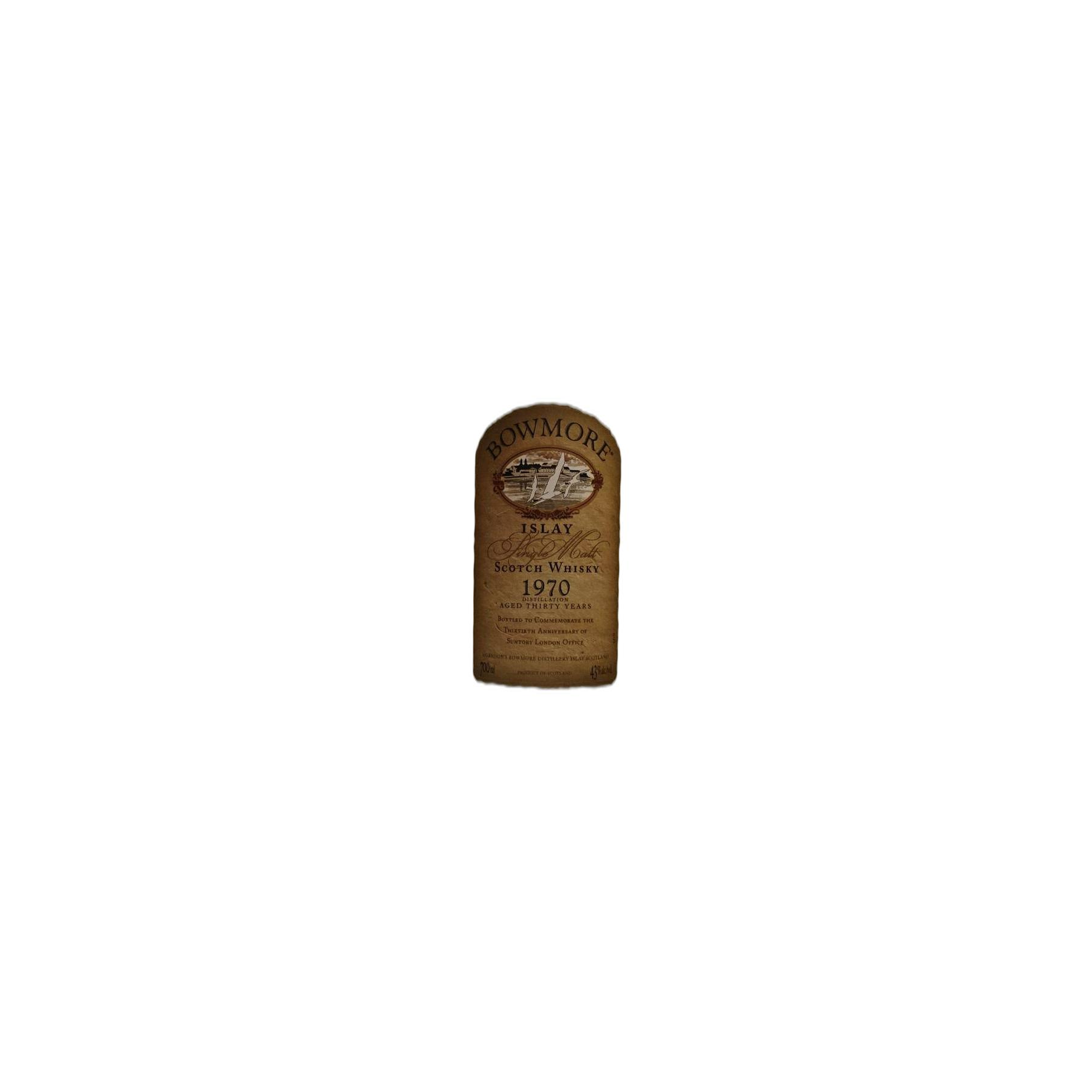 Bowmore 1970 30 Years Single Malt Whisky 3